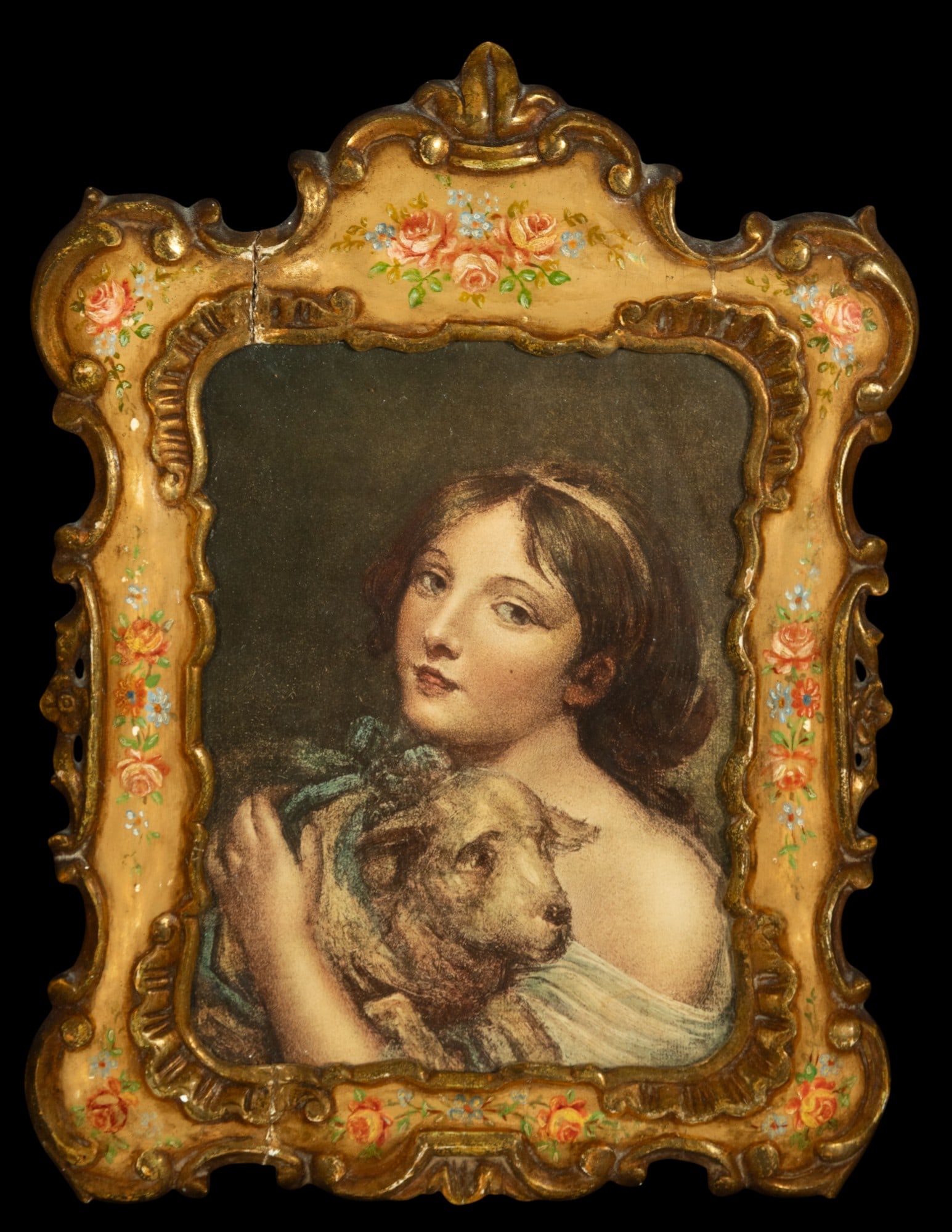 19th century Italian frame in laca povera (1 of 3)