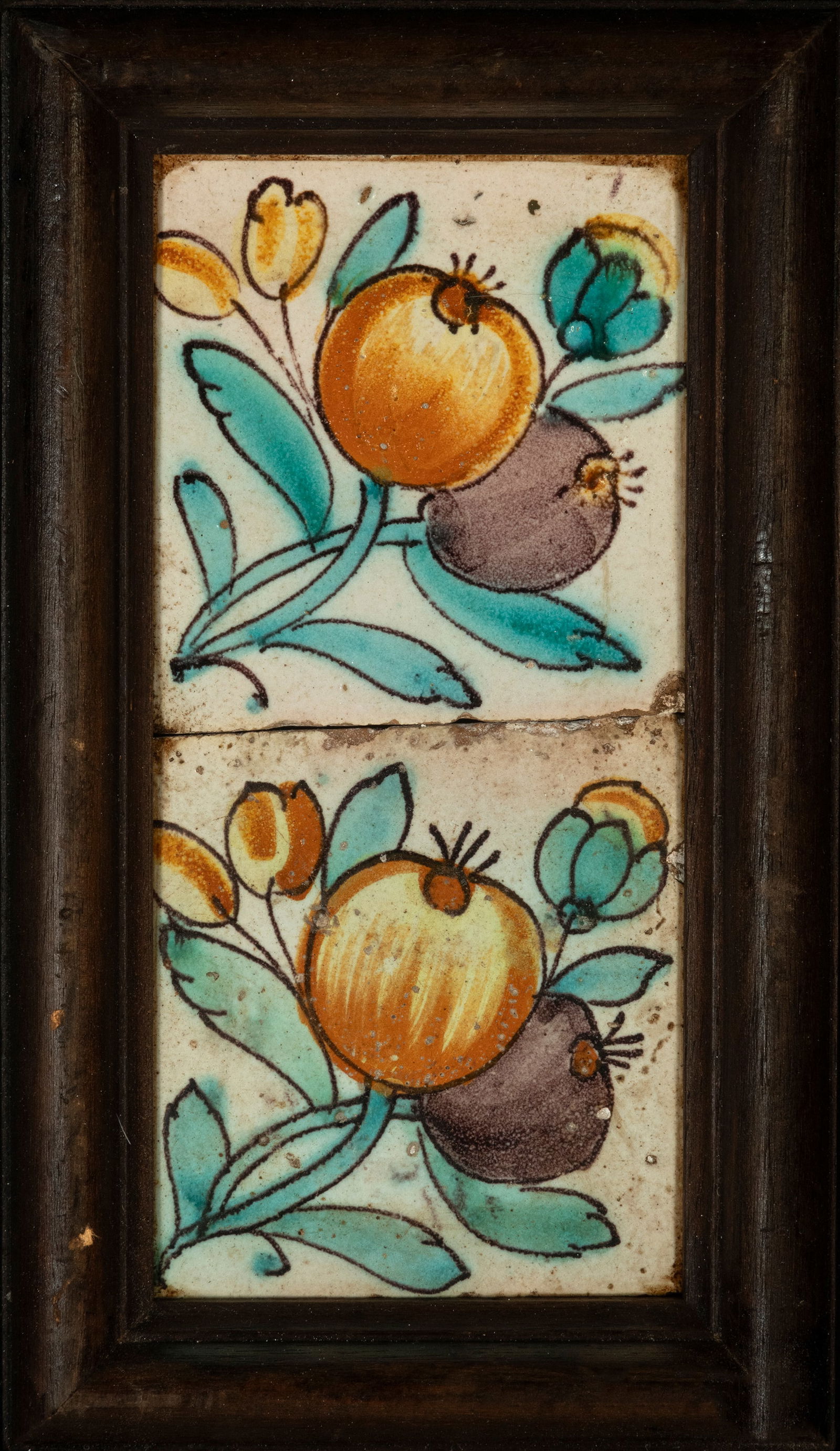 Pair of Manises Tiles from the 18th century (1 of 4)