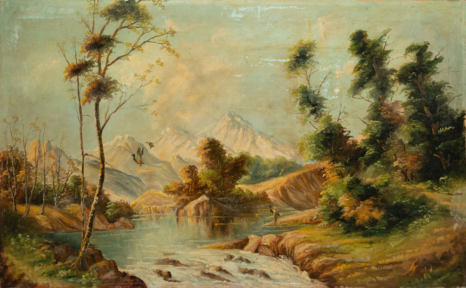 Landscape scene. Spanish School. Early 20th century (1 of 5)