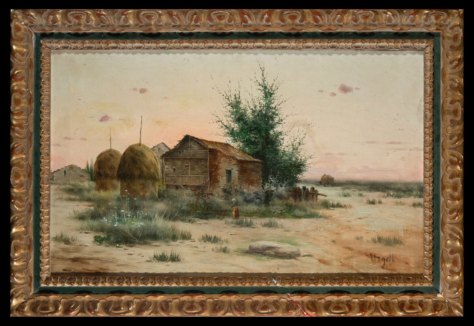 Catalan school of the 19th century, 120 x 80 cm (framed) (1 of 6)