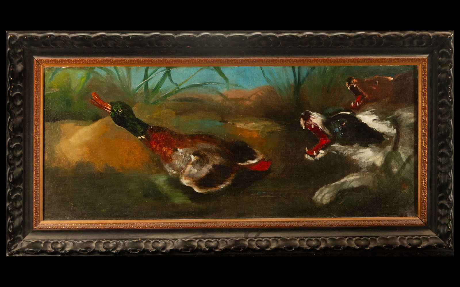 English School - Duck Hunting - 19th Century (1 of 5)