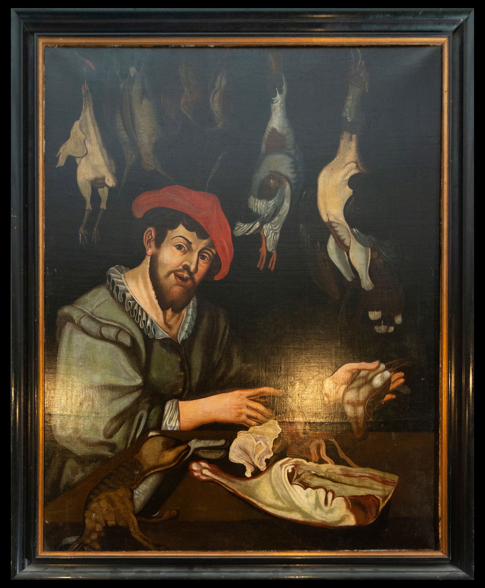School of Juan Van der Hamen, 17th century, The Seller in the Market (1 of 4)