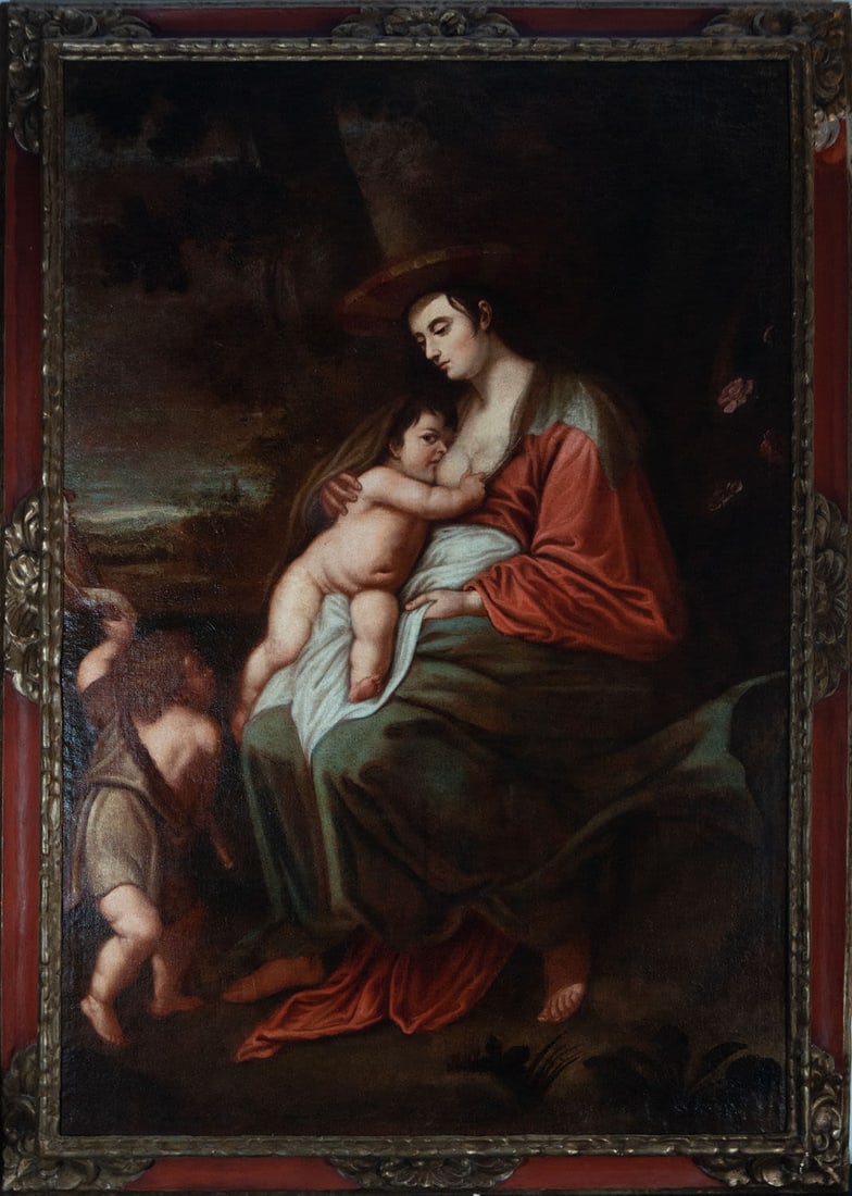 Virgin of the Hat, Italy, Bolognese school of the 17th century (1 of 7)