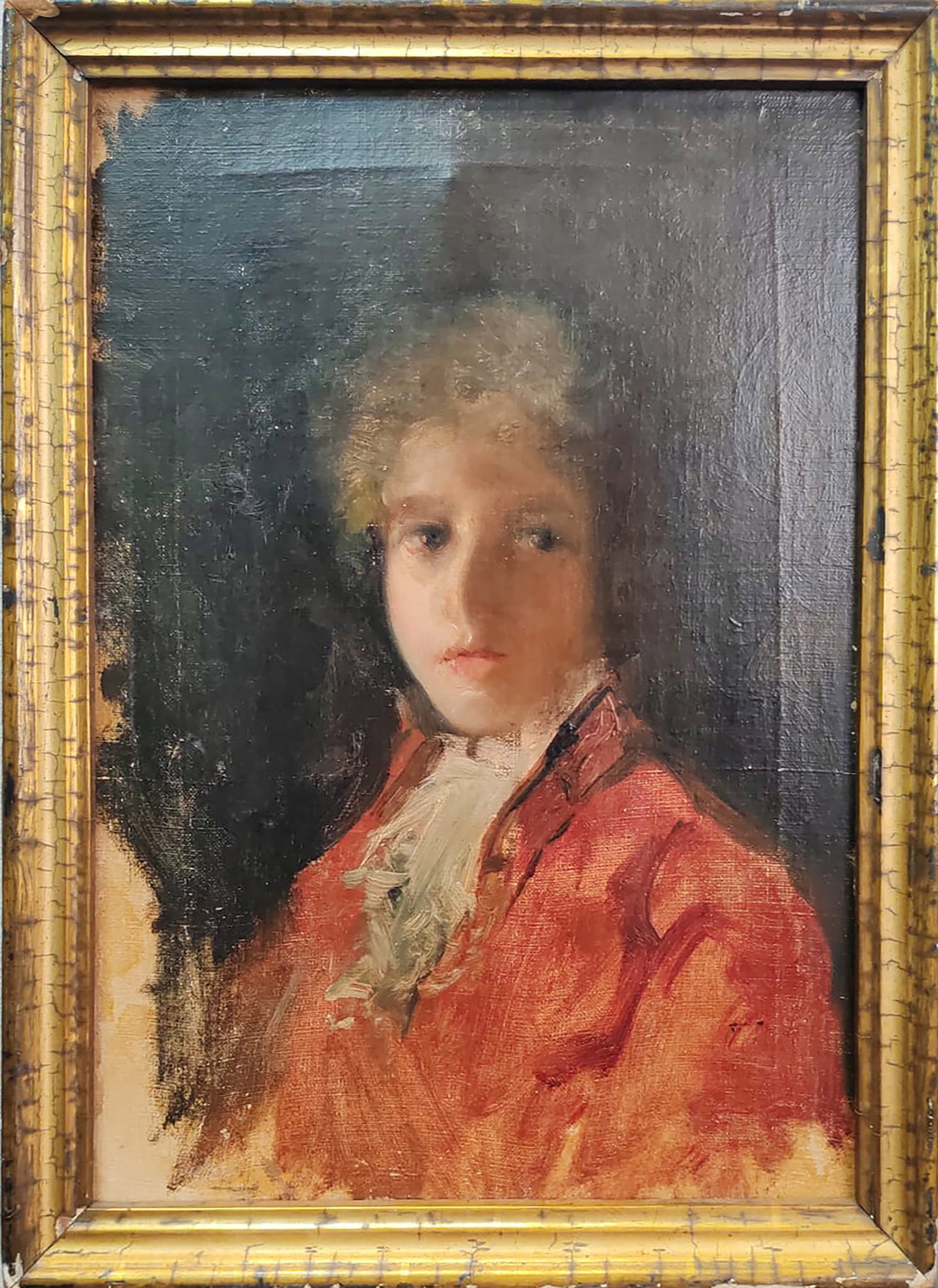 Important portrait by Goya, circa 1800 (1 of 2)
