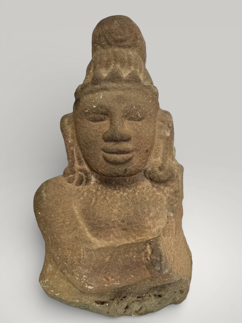 Bust of Shiva, Cham School, 9th - 12th Century (1 of 8)