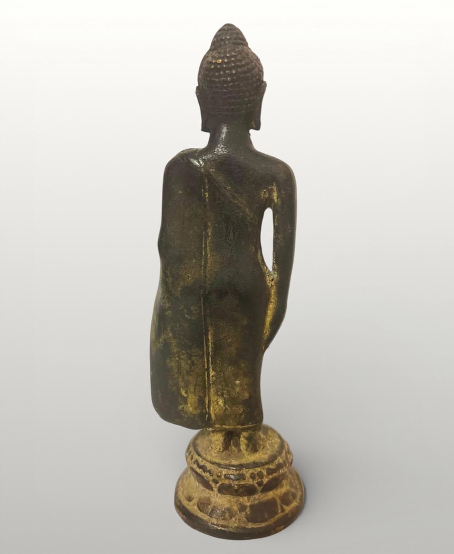 Standing Buddha, Central Java, Sailendra School, 9th Century - 3