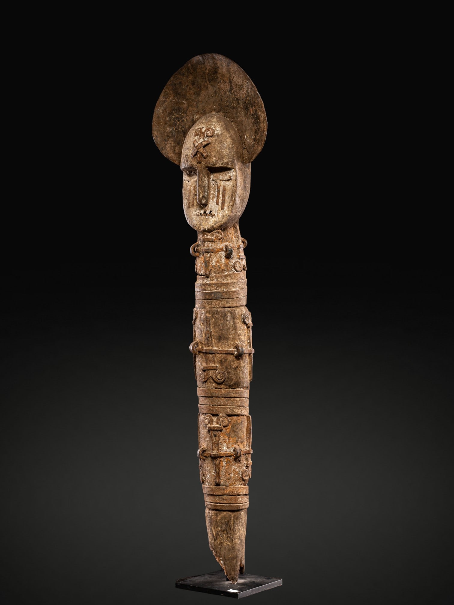 Ofo ritual staff. Igbo people, Nigeria. 20th century (1 of 7)