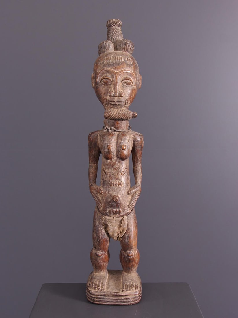 Waka-Sona Statue. Baulé Village, Ivory Coast. 20th Century (ca. 1960) (1 of 4)