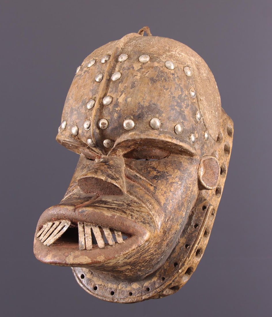 We mask. Bété Village, Ivory Coast. 20th century (ca. 1960) (1 of 5)