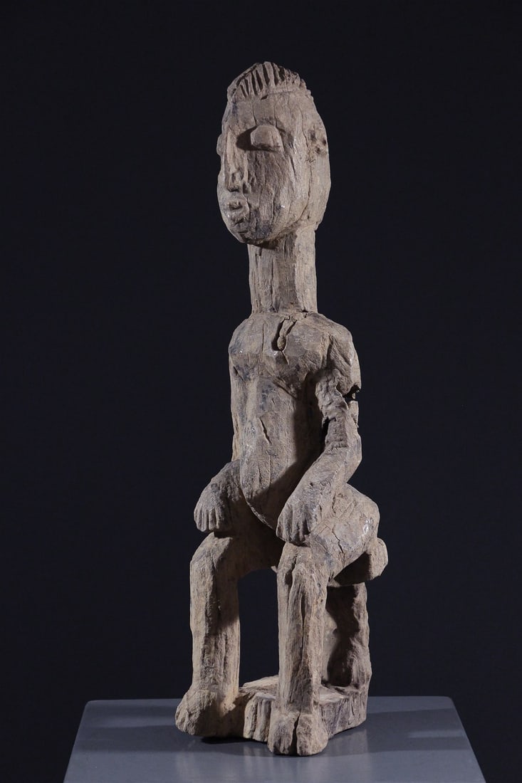 Anthropomorphic statue. Dogon people, Mali. 20th century (ca. 1975) (1 of 4)