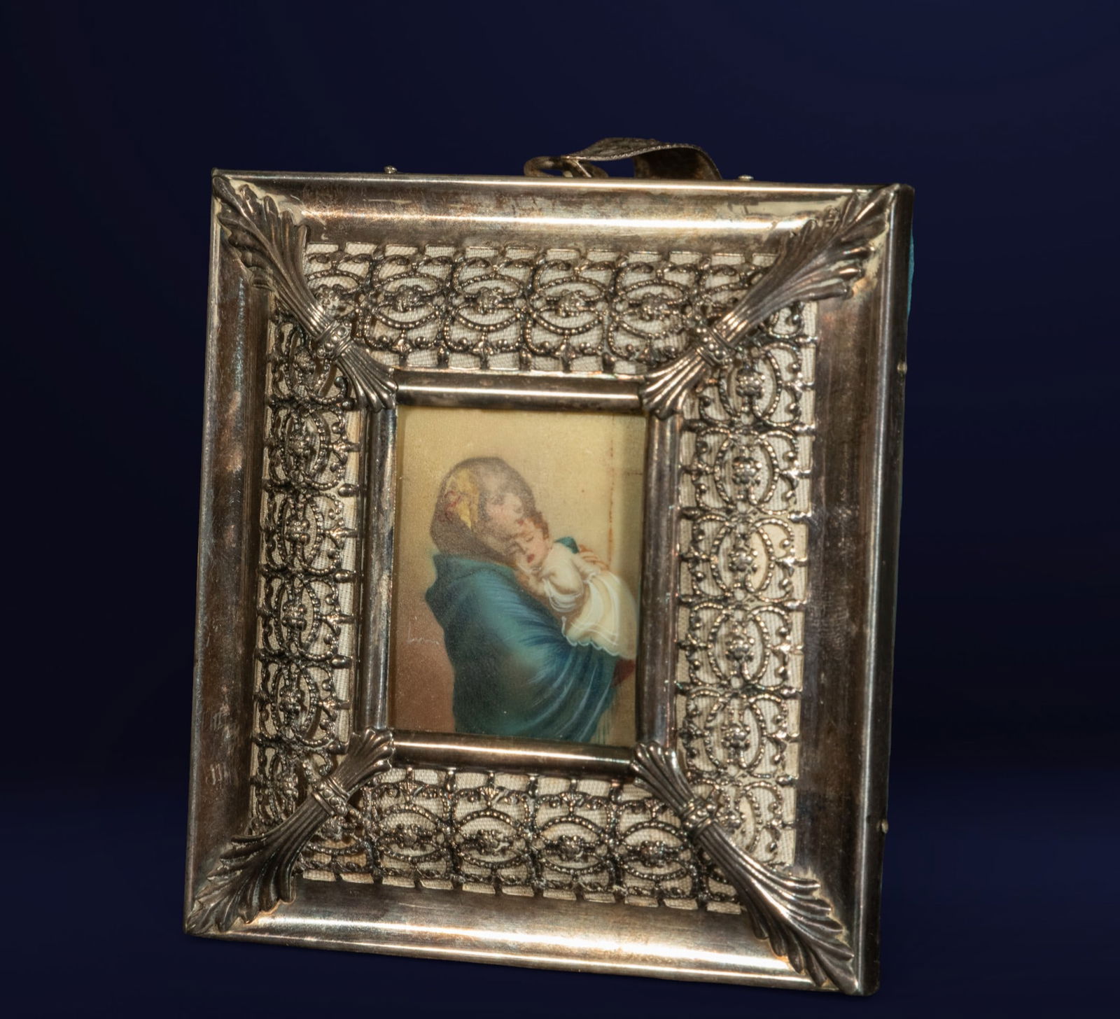 Silver music box, 19th-20th century (1 of 2)