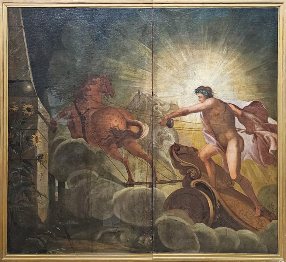 Monumental Helios on Horseback, Dubois 18th-19th century French Esc. (1 of 8)