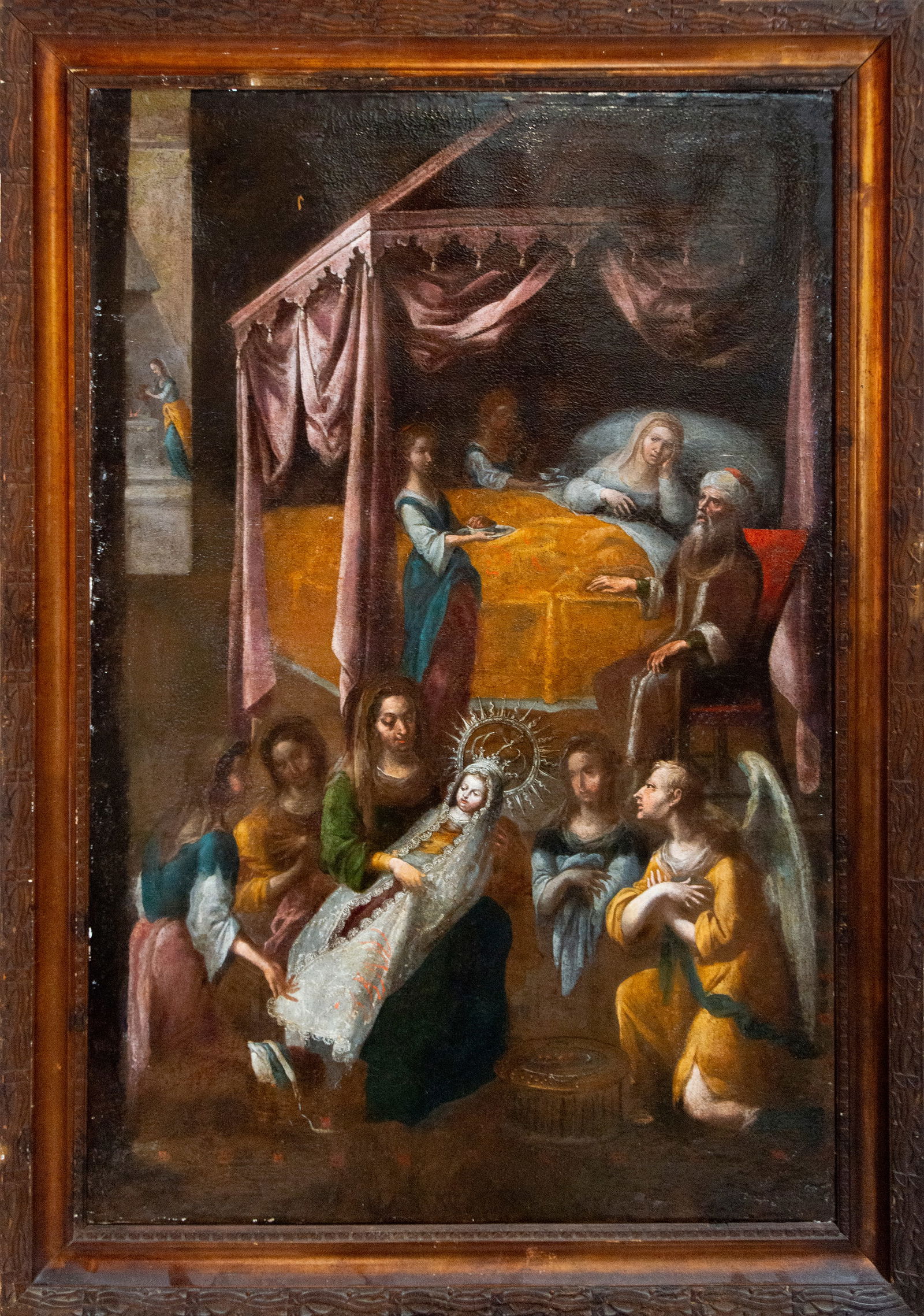 Birth of the Virgin - Francisco Herrera, el Viejo (Sevilla; h. 1590-Madrid; h. 1654) (1 of 6)