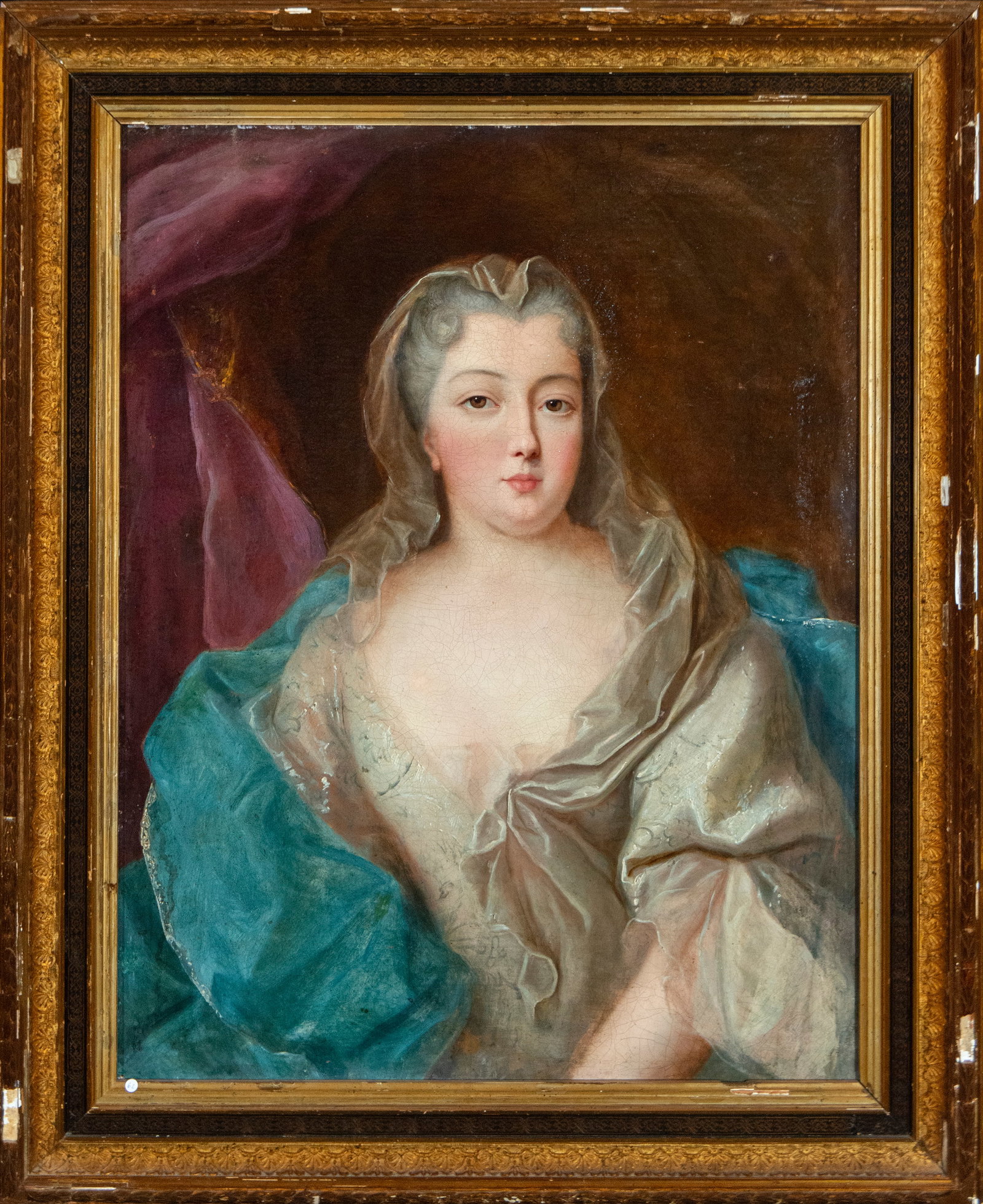 Portrait of Noble Lady - French School of Pierre Mignard (1612 - 1695) (1 of 5)