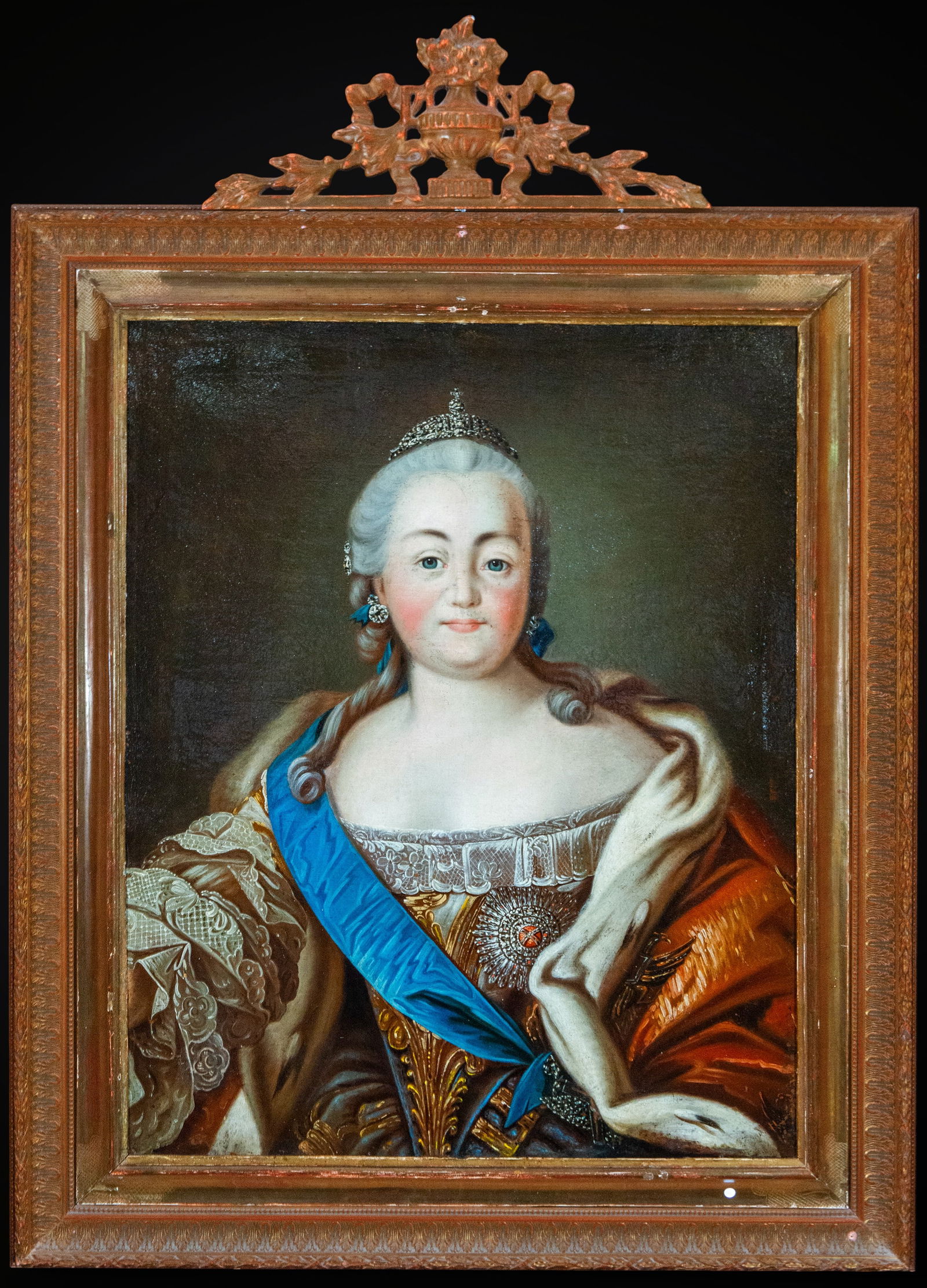 Portrait of Elizabeth Petrovna. European School. 18th Century (1 of 6)