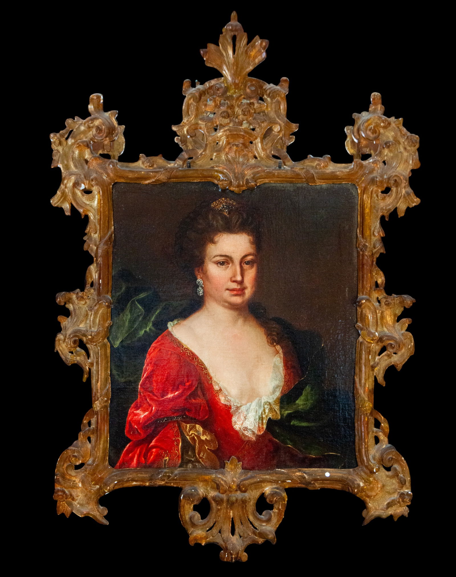 Portrait of the Princess of Ruscoli and Italy. 18th Century (1 of 5)