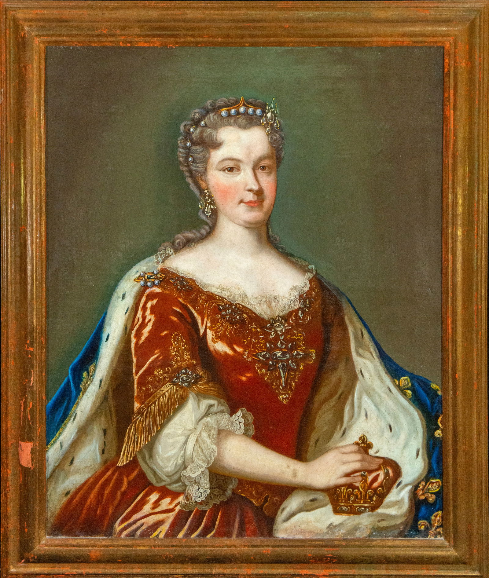 Portrait of Queen Maria Leszczy?ski, wife of Louis XV. 18th century (1 of 6)