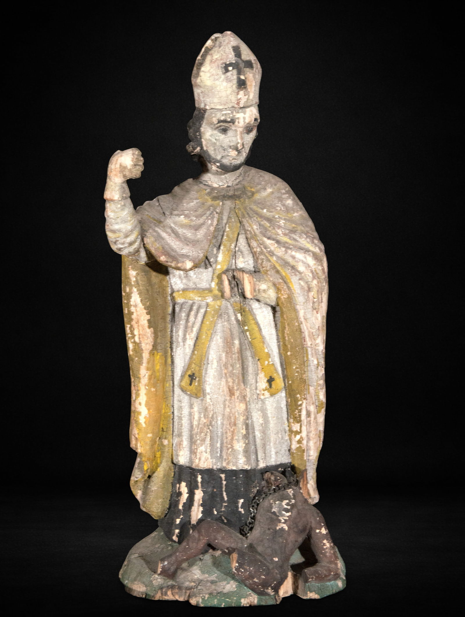 Carving of Saint Saturninus, 17th Century (1 of 4)