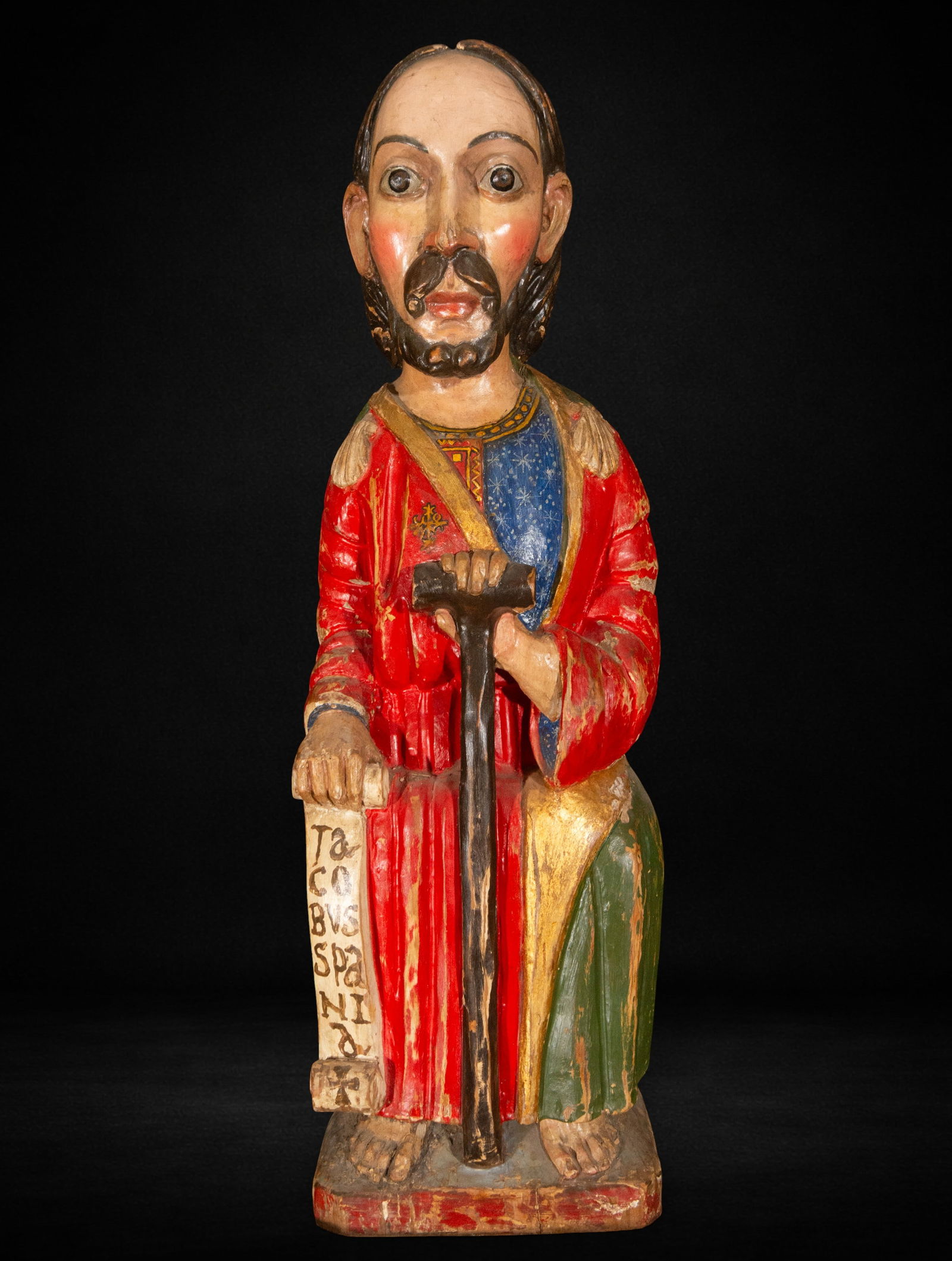 Neo-Romanesque saint, first half of the 20th century (1 of 5)