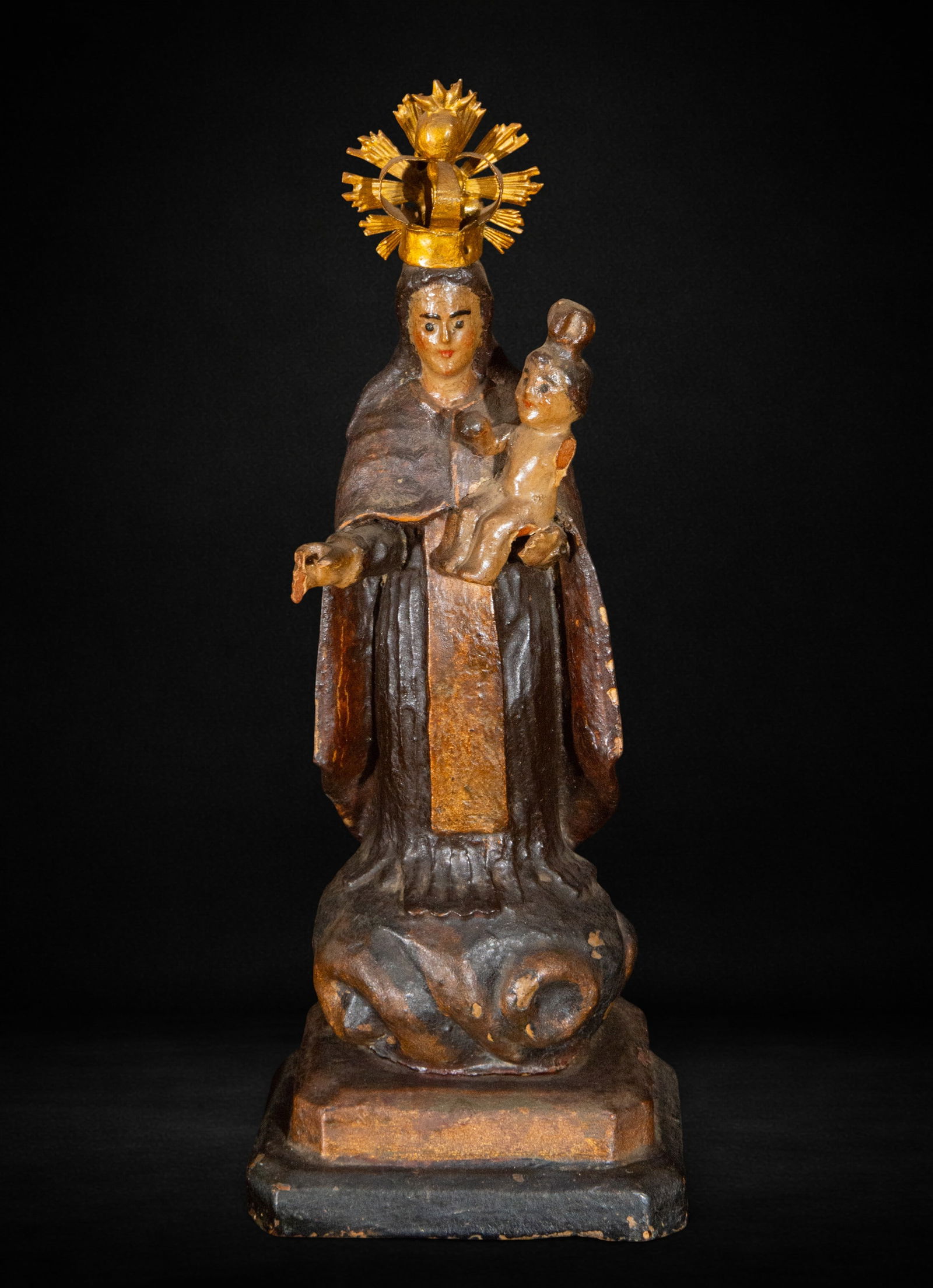 Our Lady of Mount Carmel with Child, 16th and 18th Centuries (1 of 6)