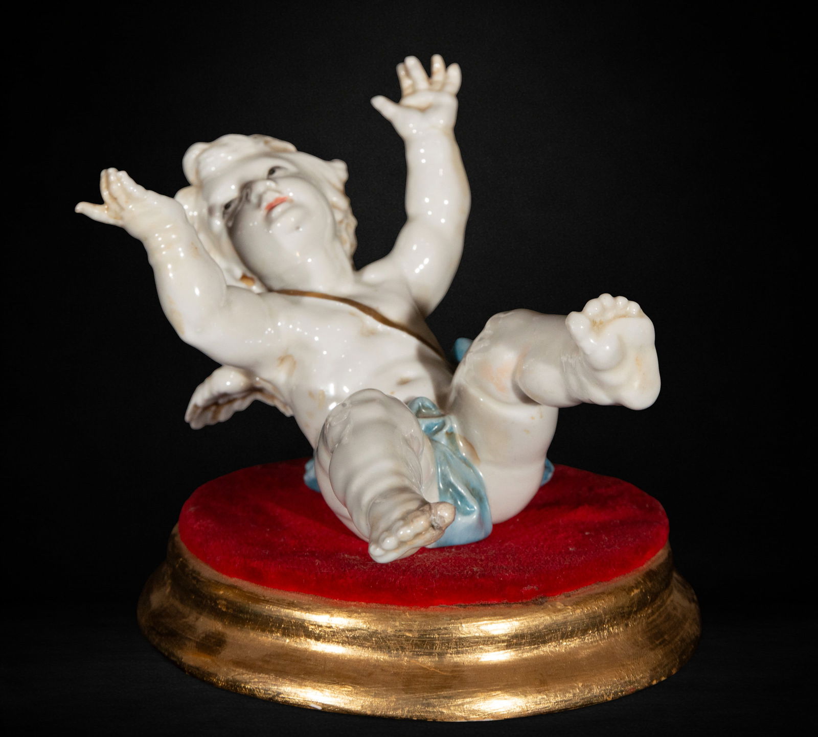 Porcelain boy figure (1 of 3)