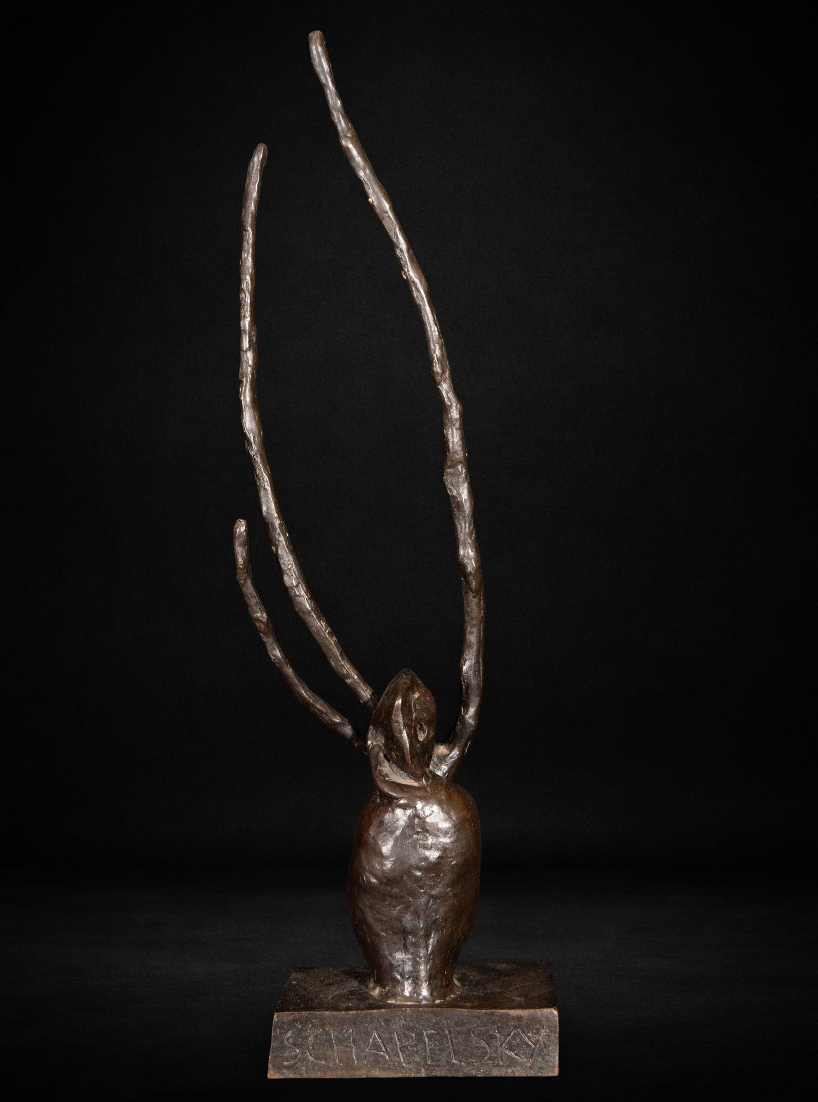 Bronze sculpture, Signed, 20th century (1 of 7)