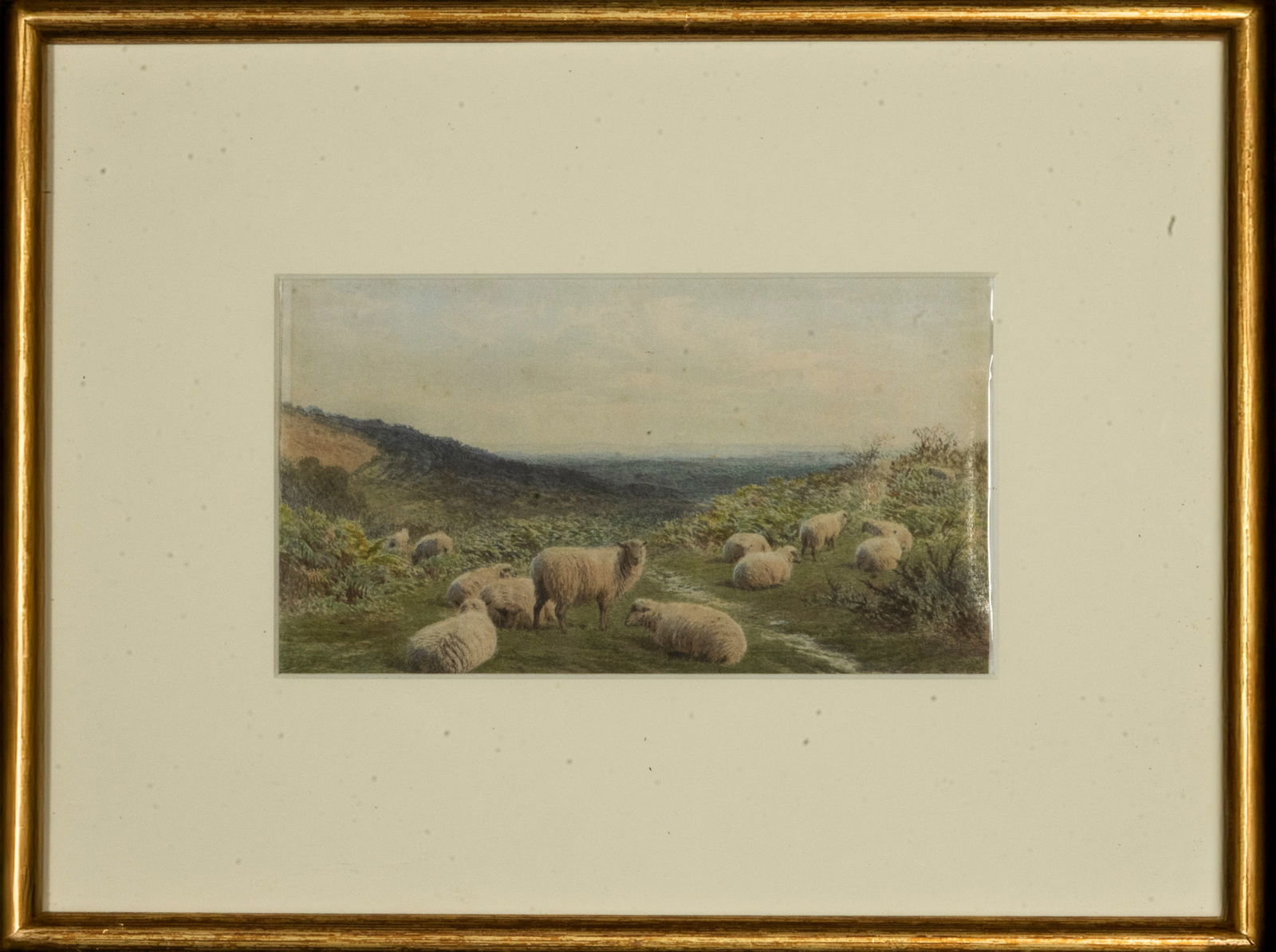 Watercolor on paper, Attributed to Frederick Williamson (England, 1835-1900) (1 of 7)