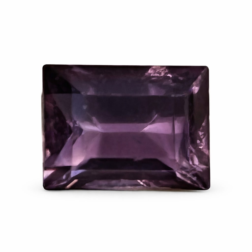 Beautiful 3.60 CT Emerald Cut Amethyst: 3.60CT. PROVENANCE: STOCK OF A RETIRED JEWELER.