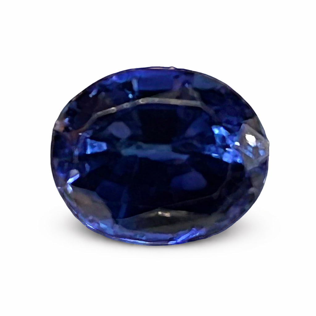 LARGE 8.85CT ROYAL BLUE SAPPHIRE, GOOD COLOR AND TRANSPARENCY (1 of 3)