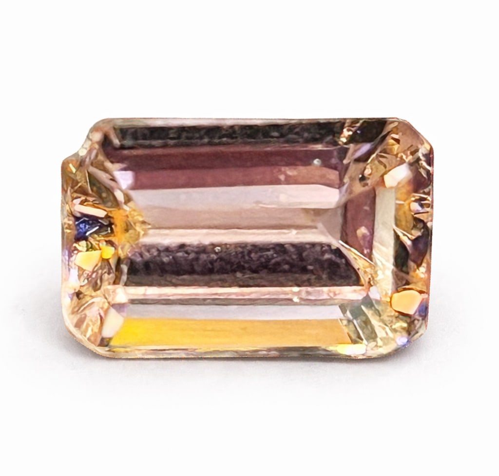 11.8CT EMERALD CUT PINK TOURMALINE (1 of 1)