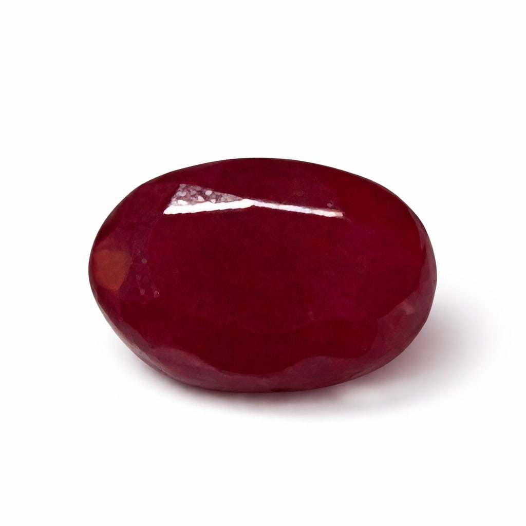 LARGE NATURAL RUBY OF 4.15 CT: 4.15CT PROVENANCE: STOCK OF A RETIRED JEWELER.