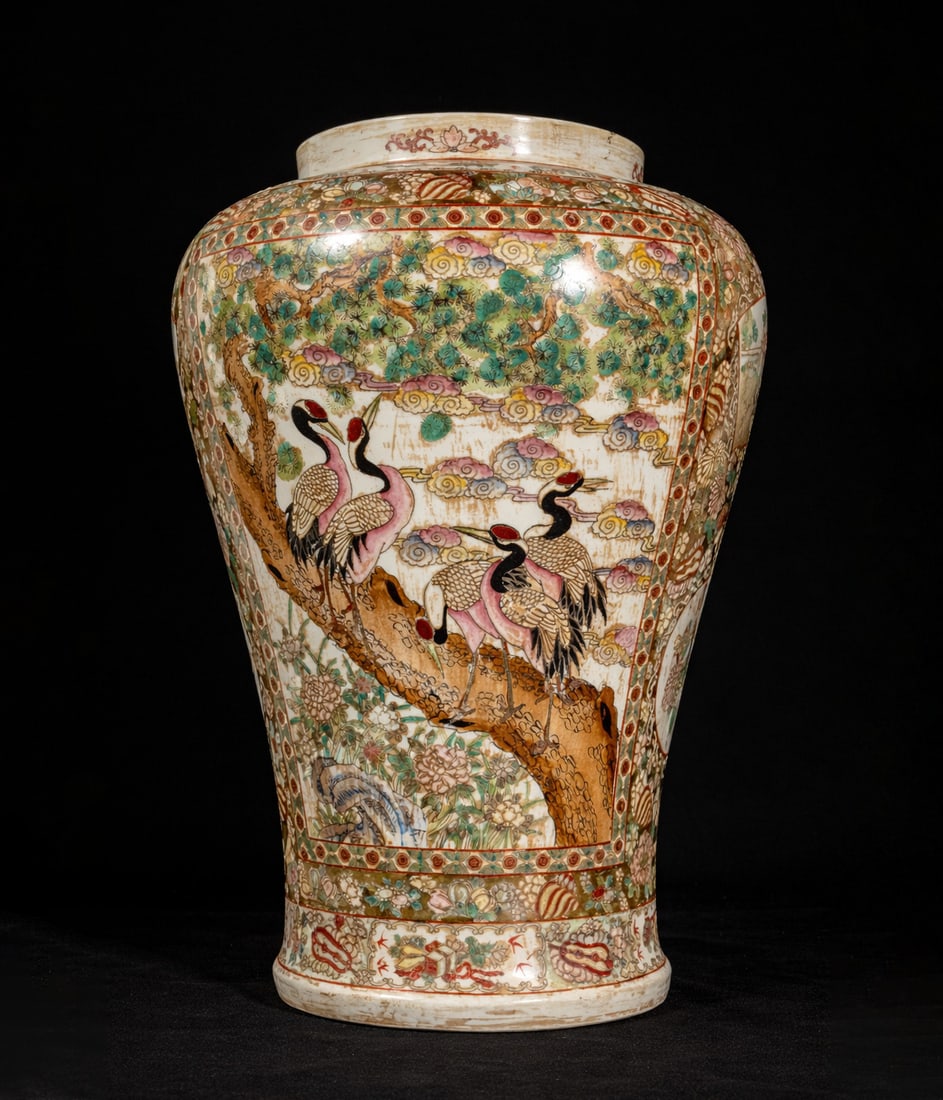 Large Chinese Jar - 19th - 20th Centuries (1 of 11)