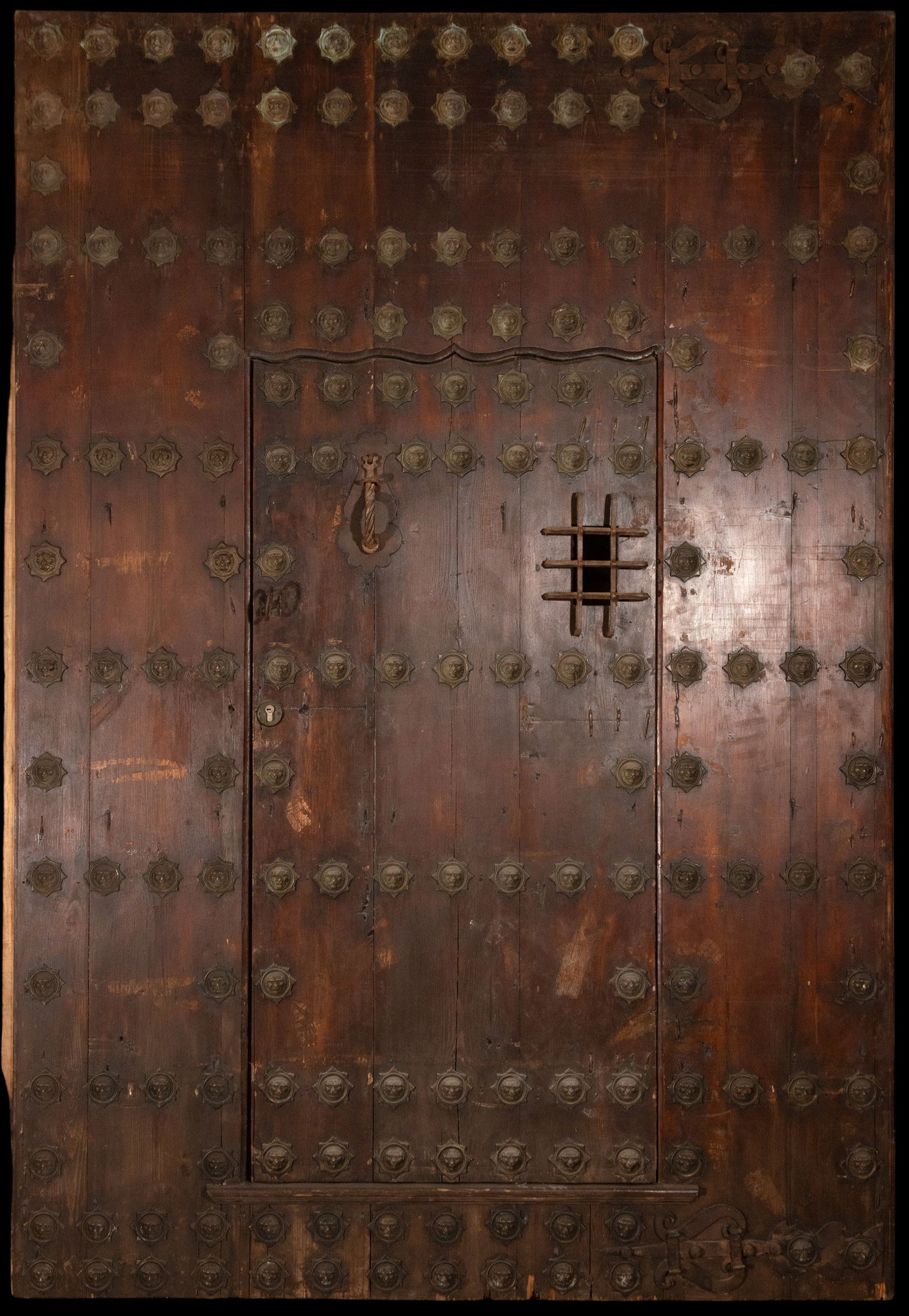 Massive Spanish Door Gate, 17th Century (1 of 6)