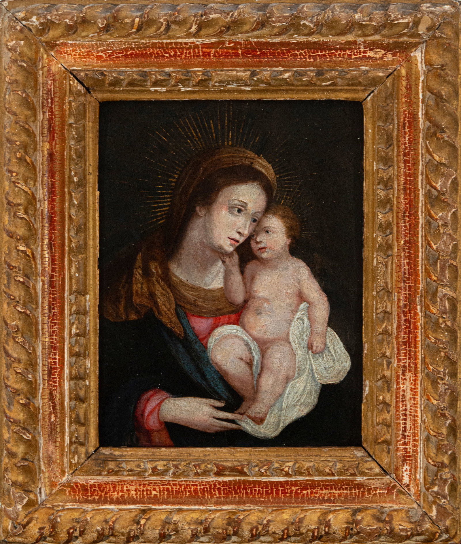 Virgin and Child, European School, 17th Century (1 of 3)