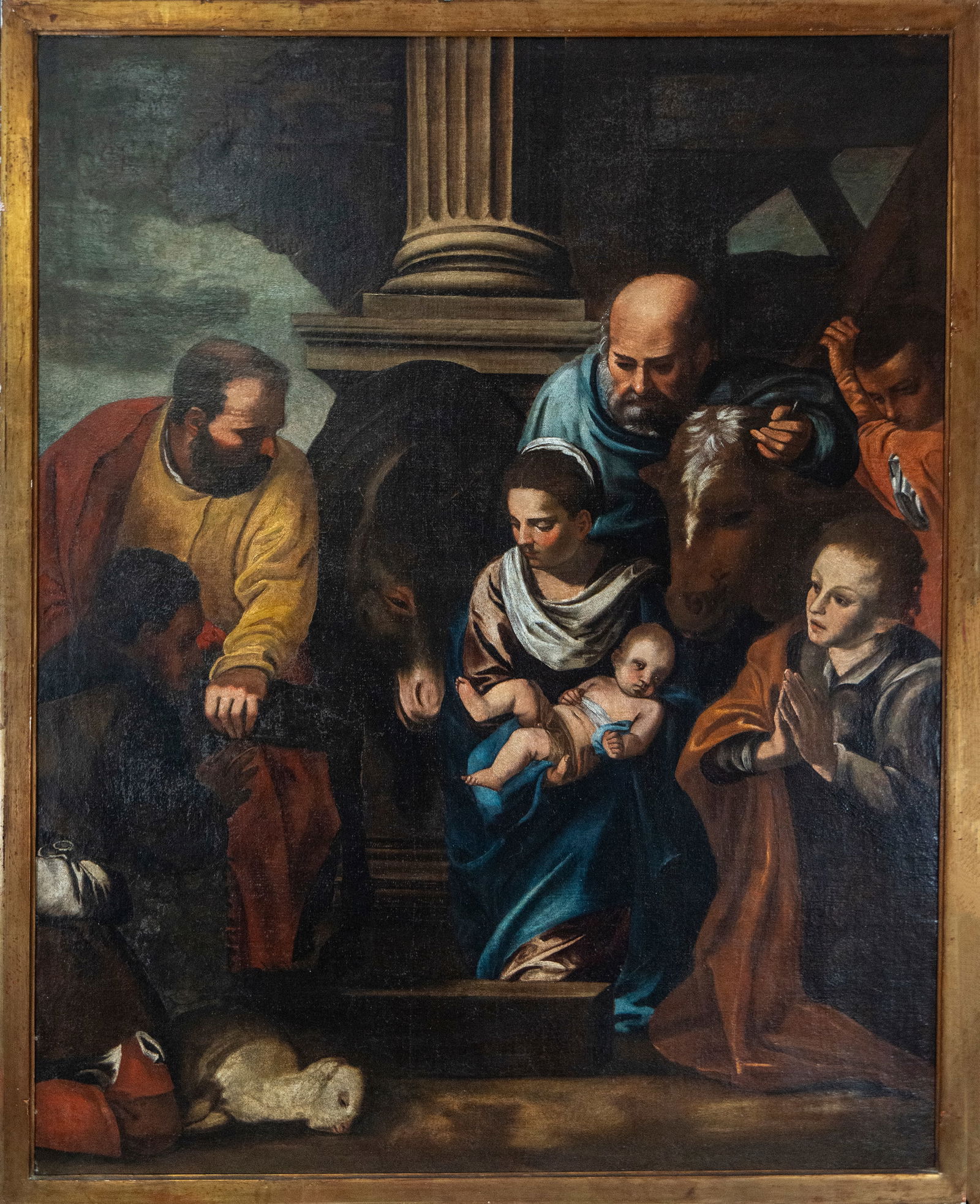 Adoration of the Shepherds, Italian school, 17th century (1 of 7)