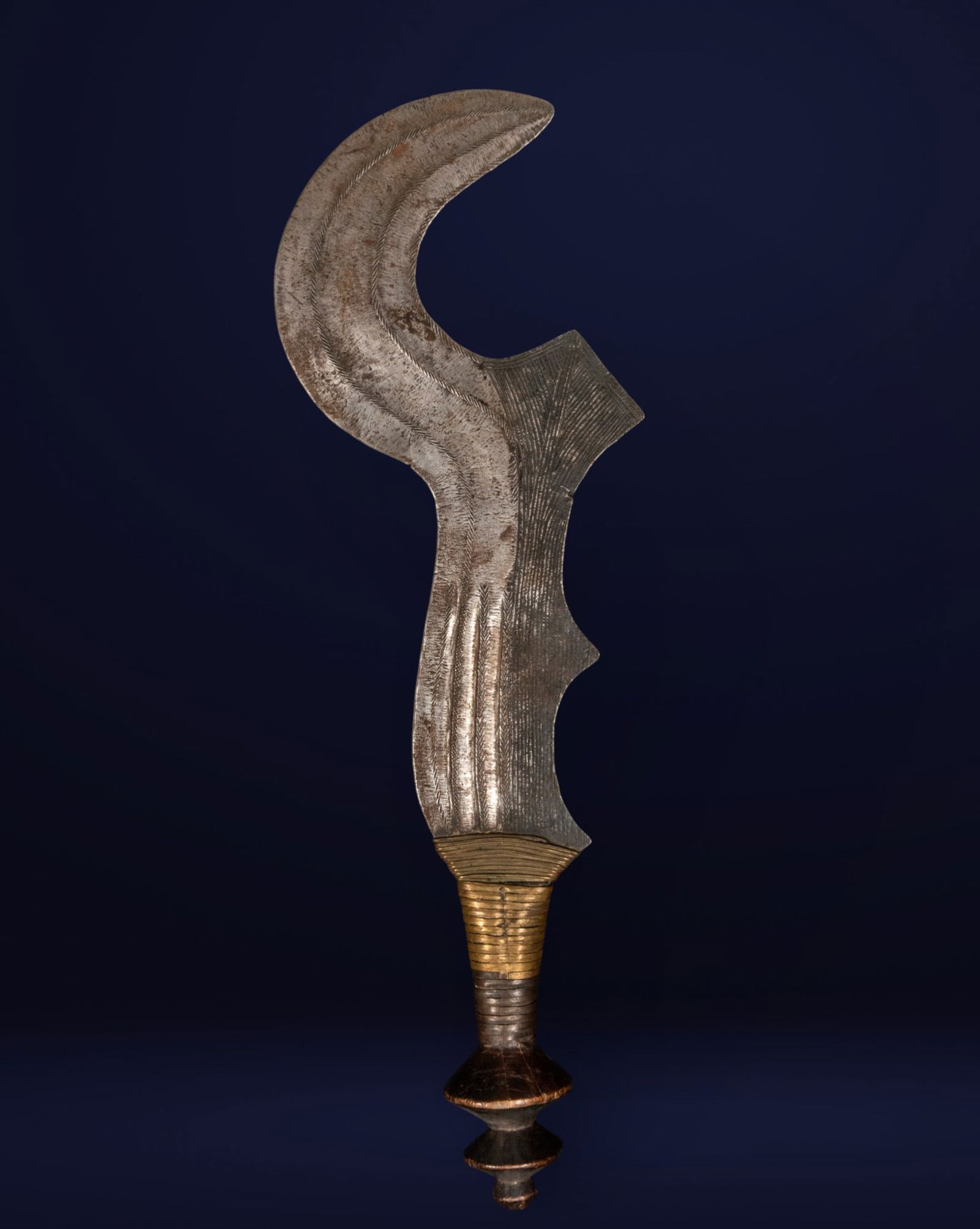 African iron coin, early 20th century - African Art (1 of 4)