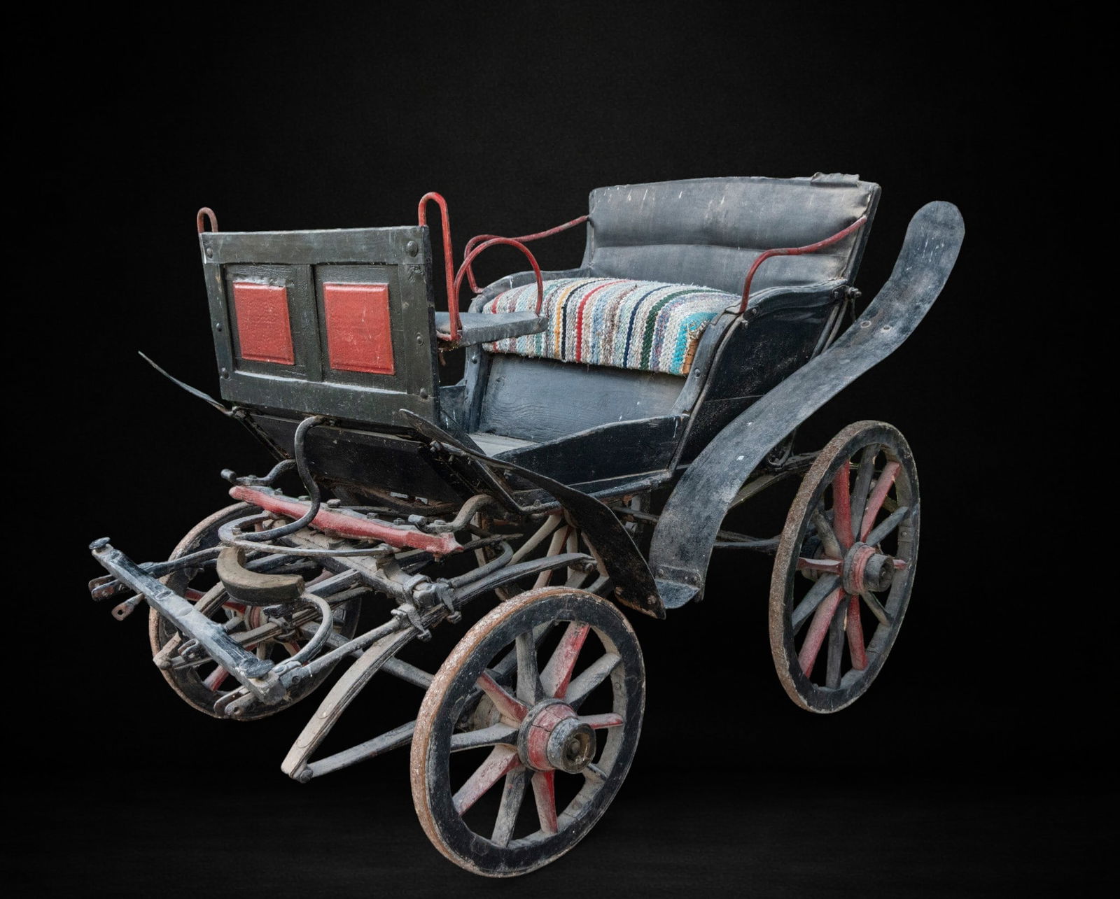Light country carriage for trotting and rural transport, 19th century (1 of 5)