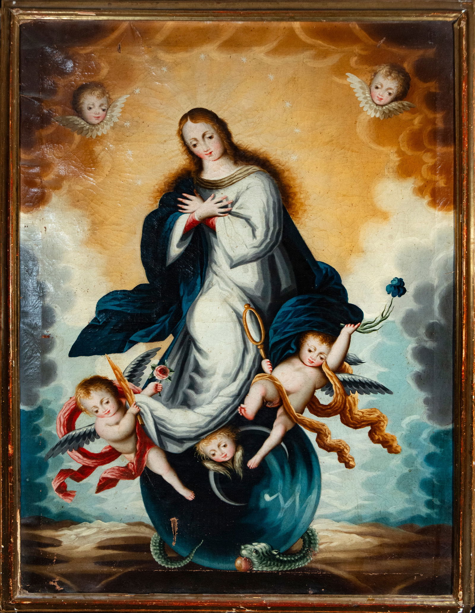 Immaculate Conception, colonial school, 18th century (1 of 6)