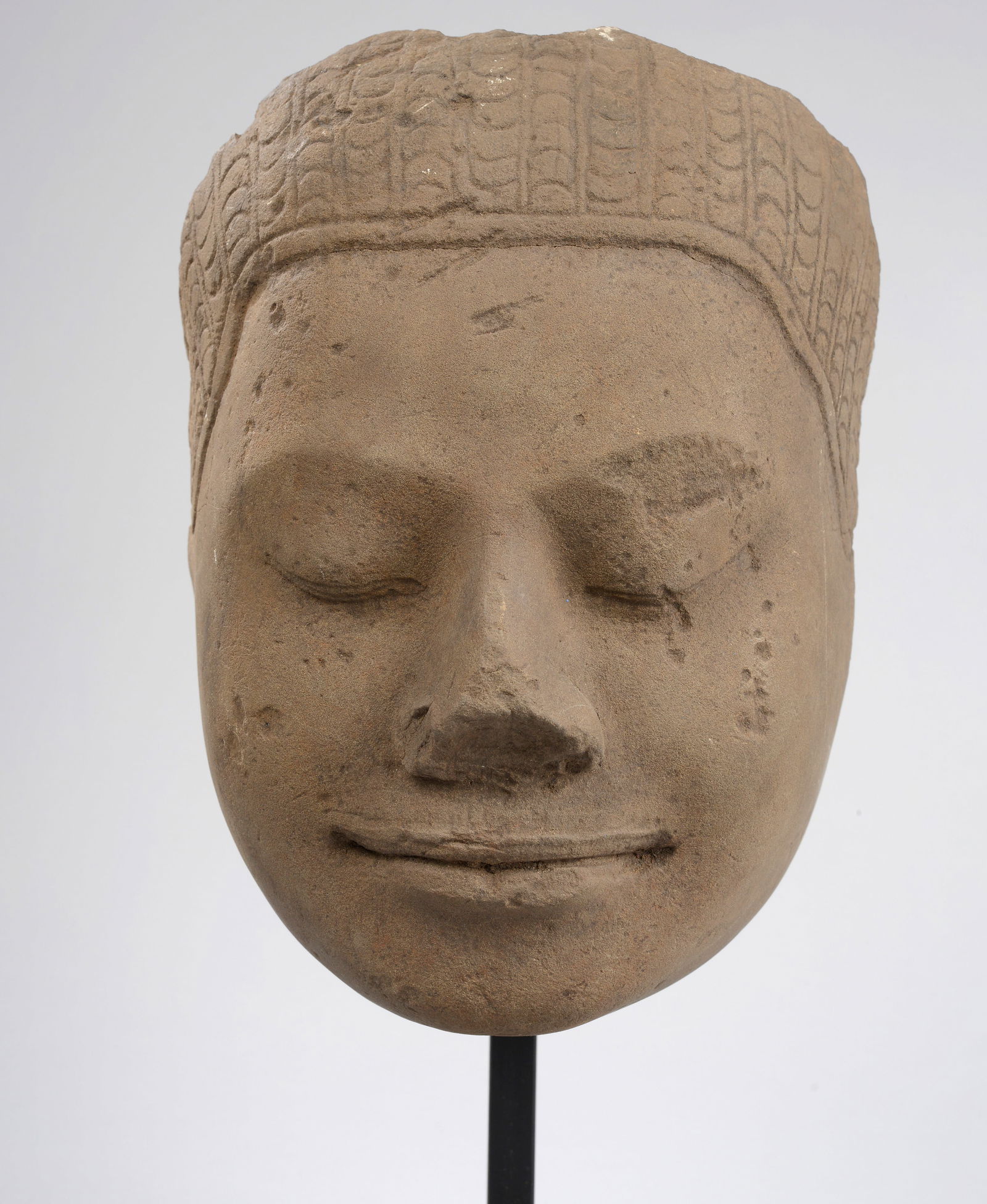 Bayon Buddha head. Khmer. Cambodia. 13th century (1 of 1)