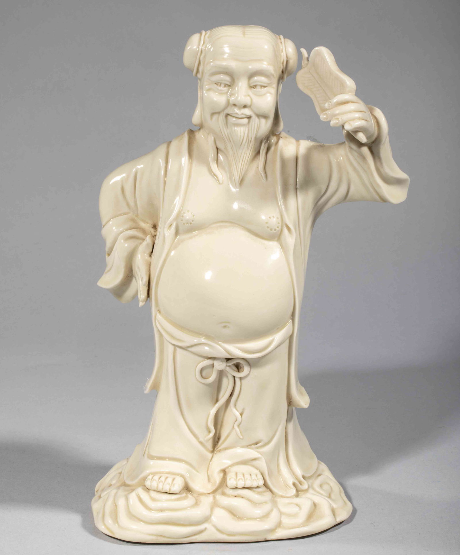 Chinese Sage in Dehua Blanc de Chine Porcelain from the 19th and 20th centuries (1 of 3)