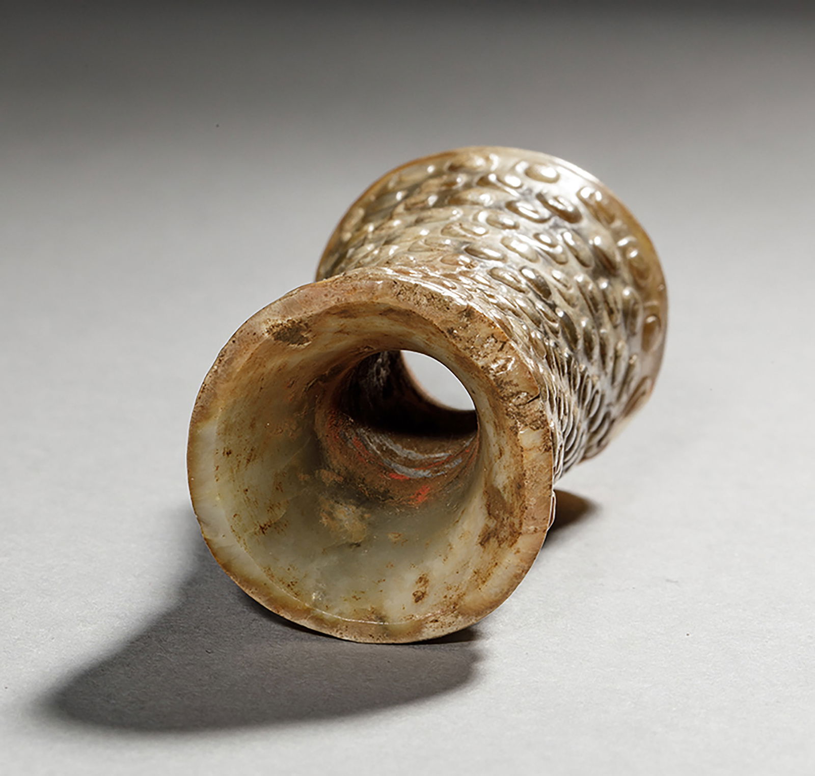 Flaming Pearl on Beige Jade. Warring States 475–221 BC (Warring States) (1 of 2)