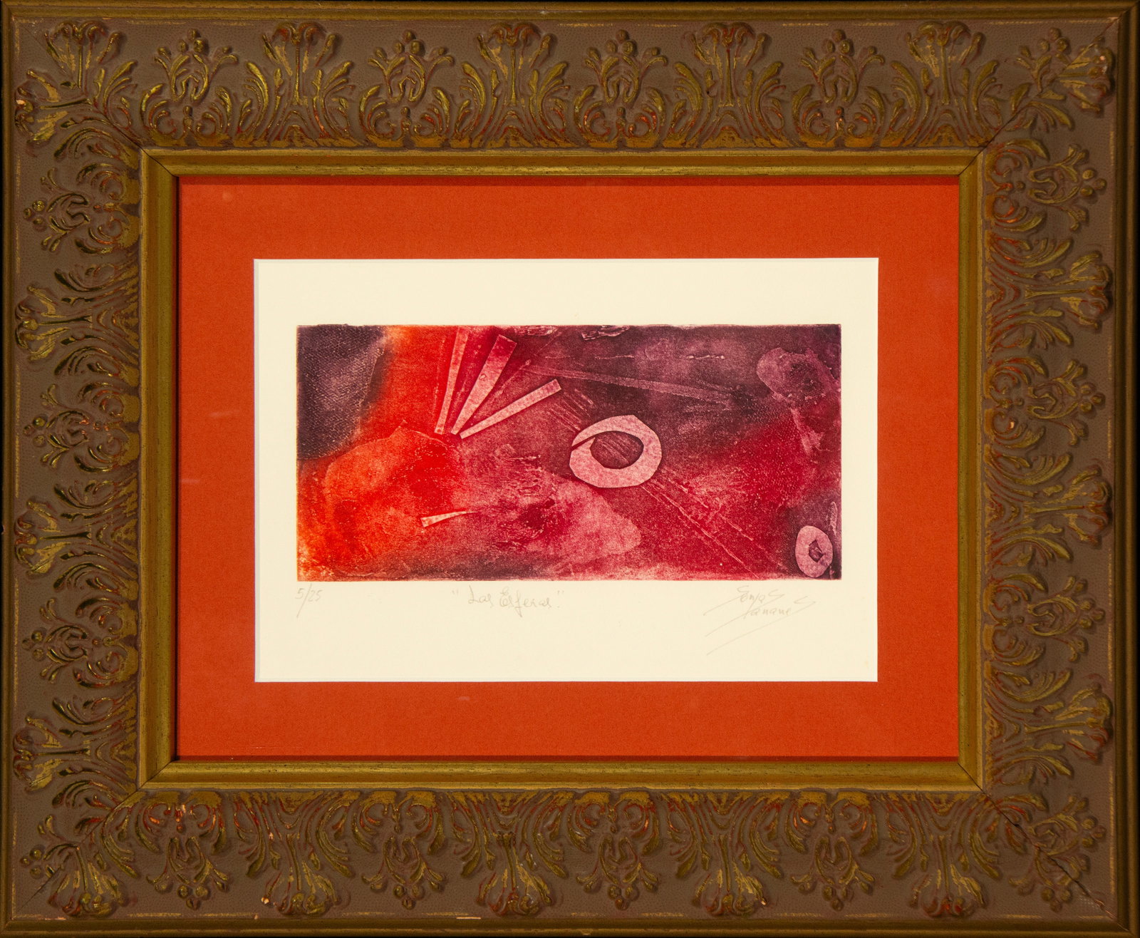 Jordi Pla - Lithograph on plate. Series of 5/25: Measurements: 28 cm x 19 cm / 52 cm x 42 cm