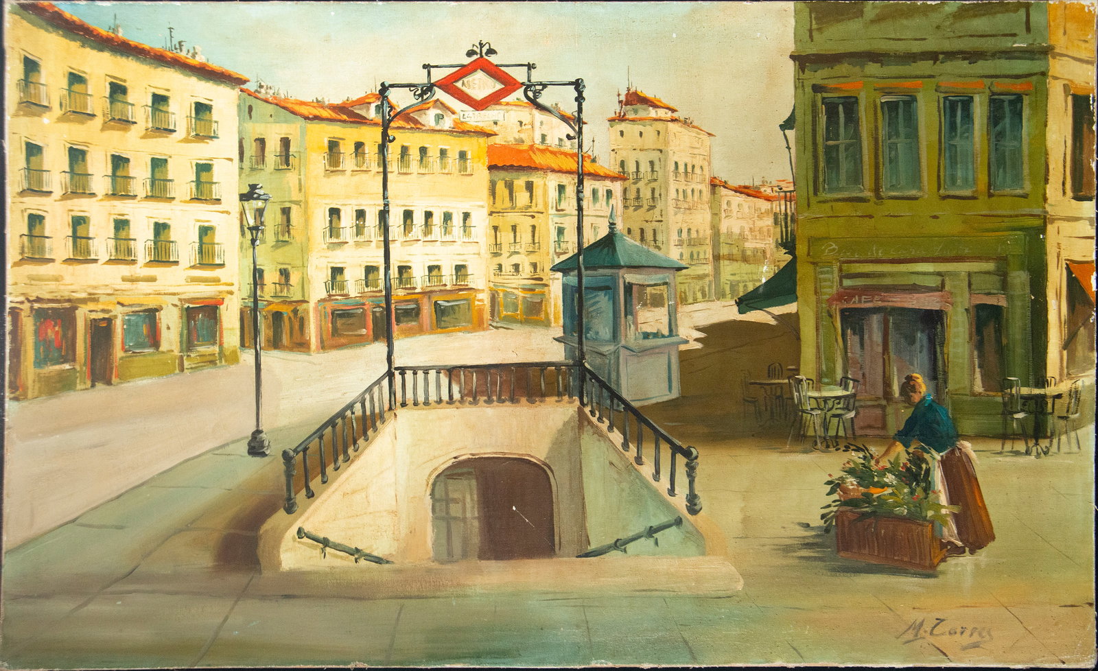 M. Torres, oil on canvas (1 of 5)