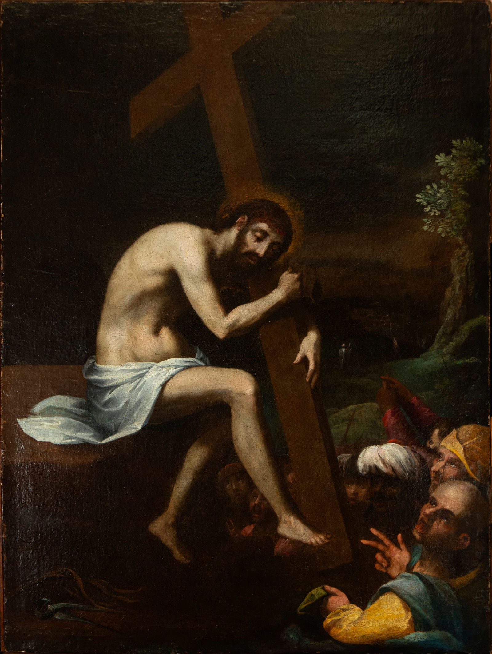 Follower of Vicente Carducho, Valencian school, 18th century: Measurements 119 × 88 cm