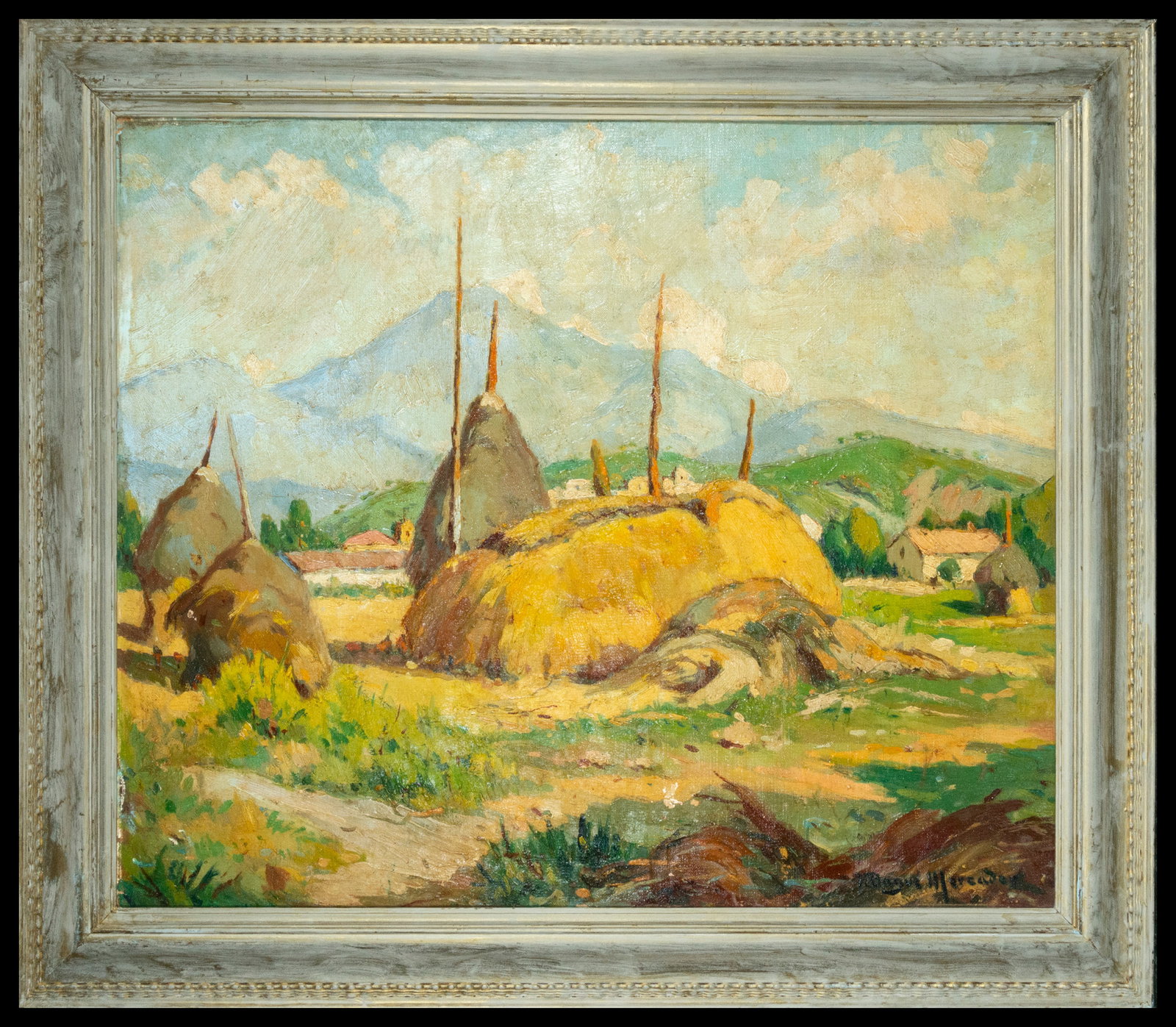 Catalan School of Olot, Bagué Mercader, 19th century: Total measurements: 70 x 80 cm. Provenance: property of an important private collection in Barcelona, ??lots 270 to 318 (both inclusive).