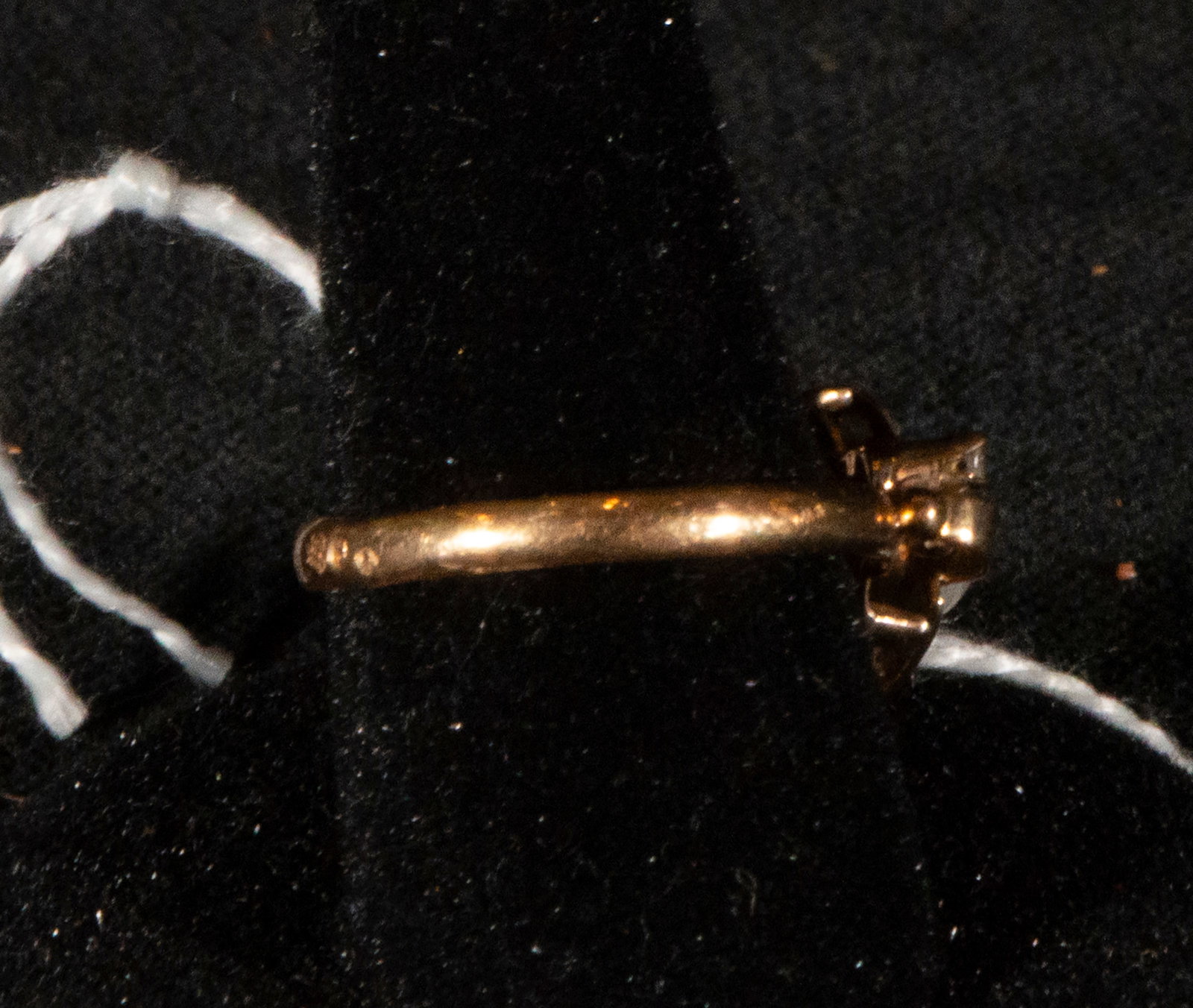 Gold pearl ring - 2