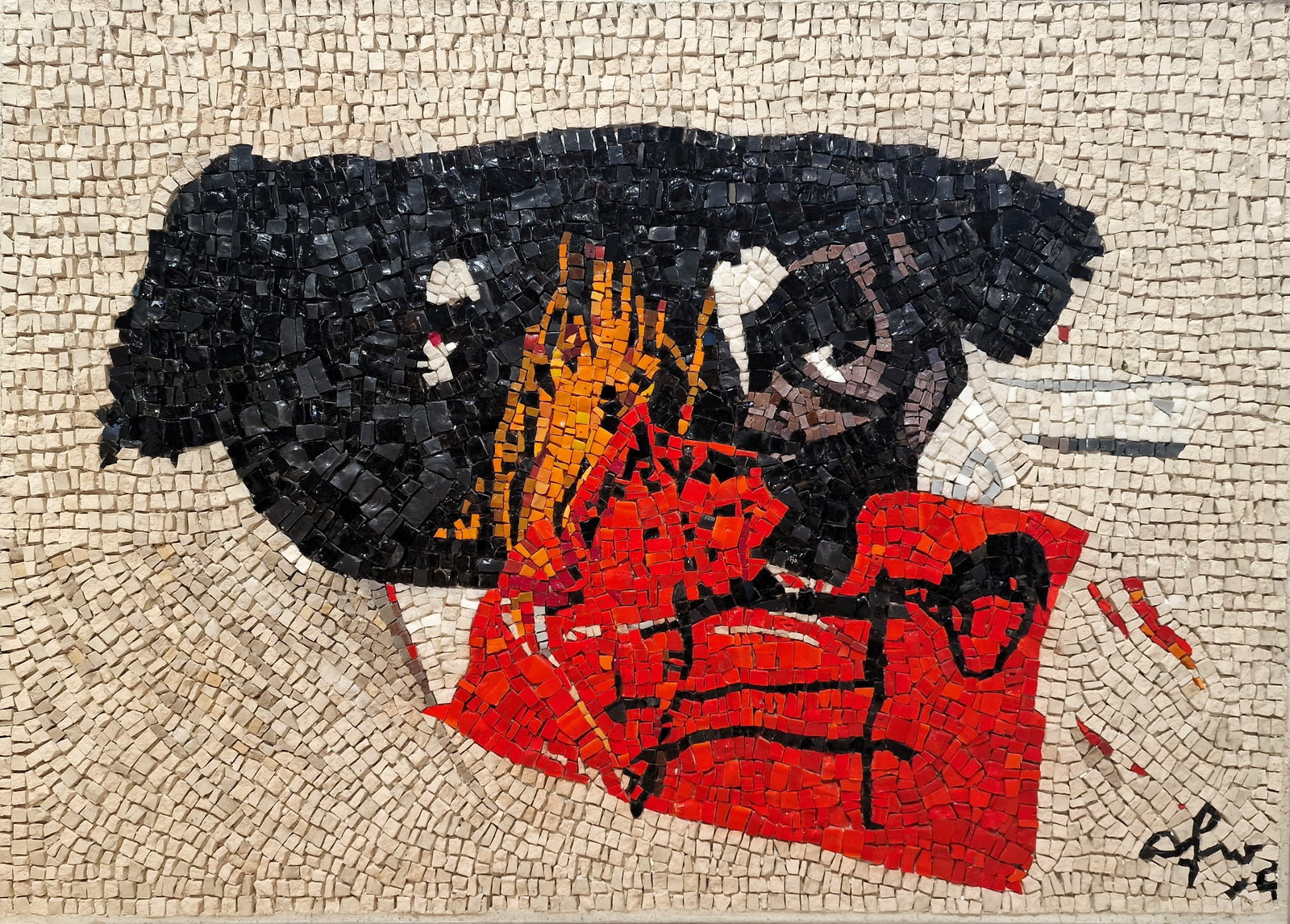 AFRO BASALDELLA (Udine, 1912 – Zurich, 1976) After - Composition (1965) (1 of 4)
