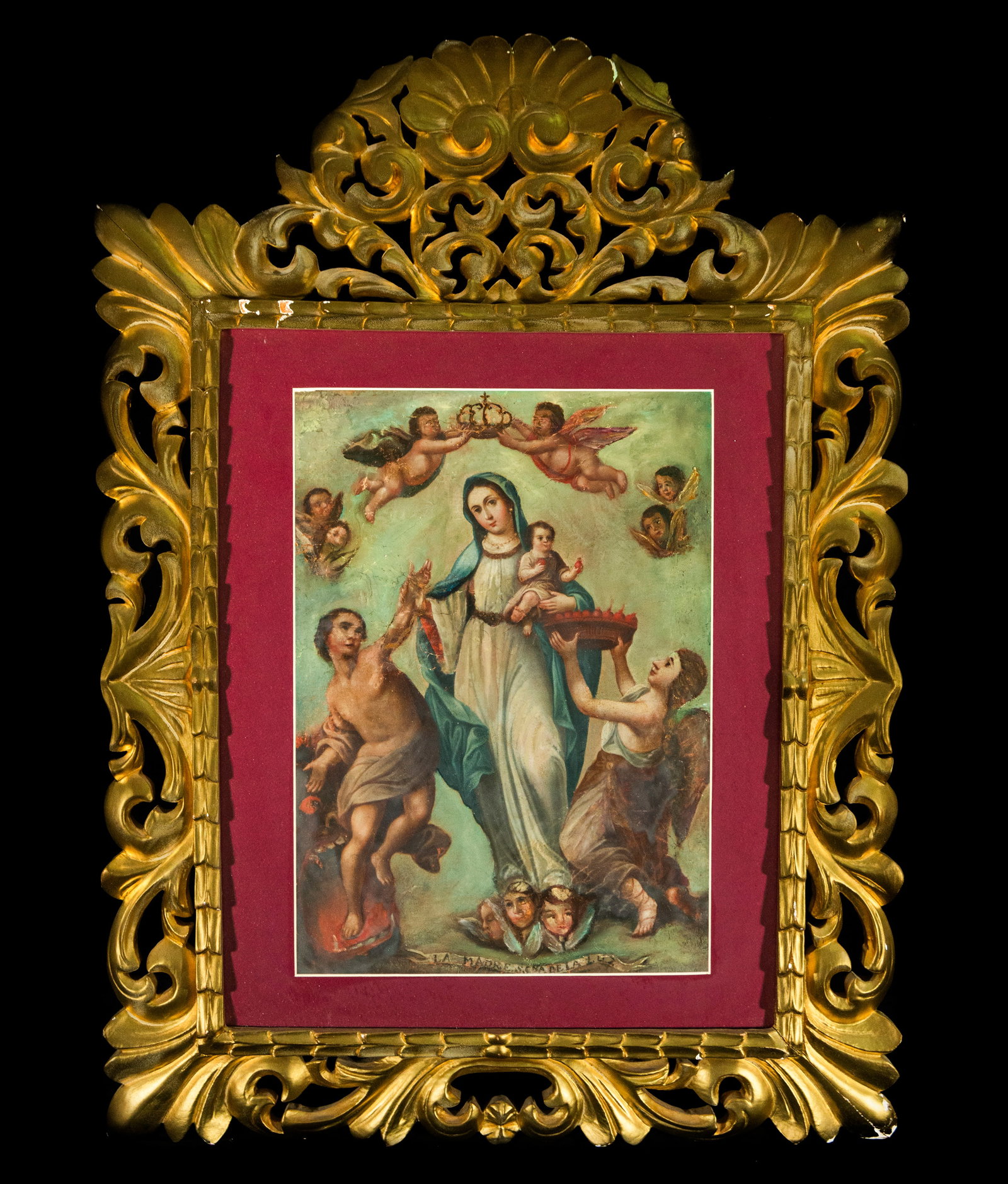 New Spanish School of the 17th Century - Coronation of the Virgin (1 of 12)