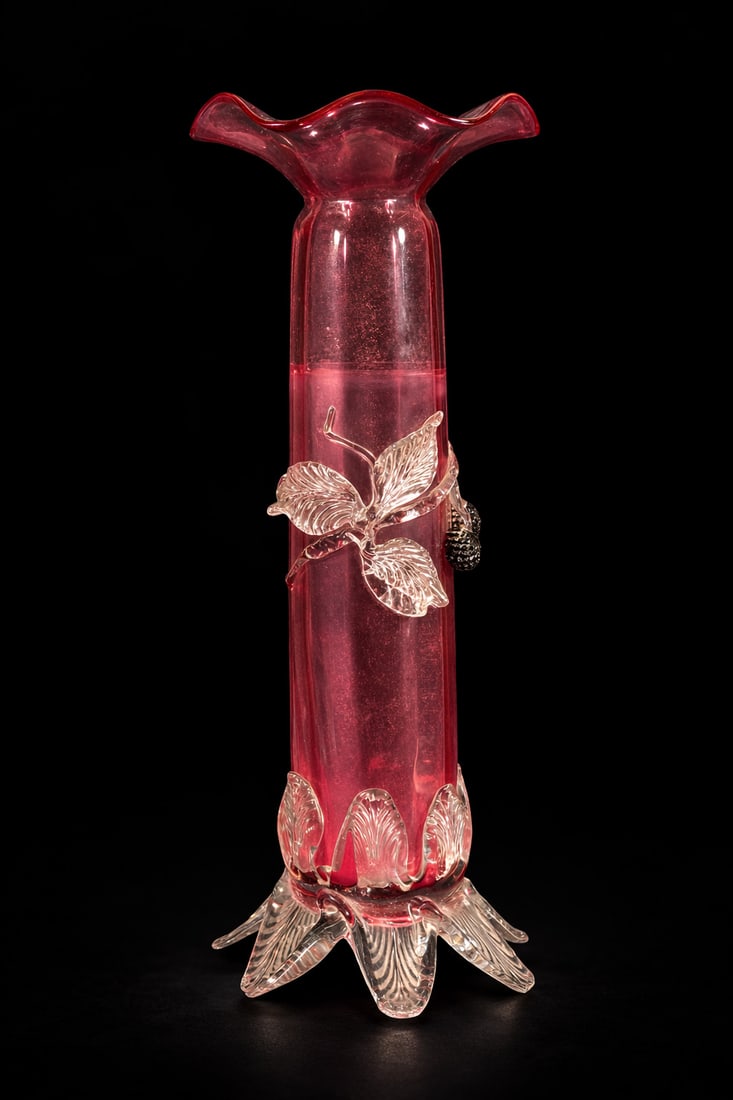 Murano vase, 20th century: Minor imperfections. 36 x 15 x 15 cm