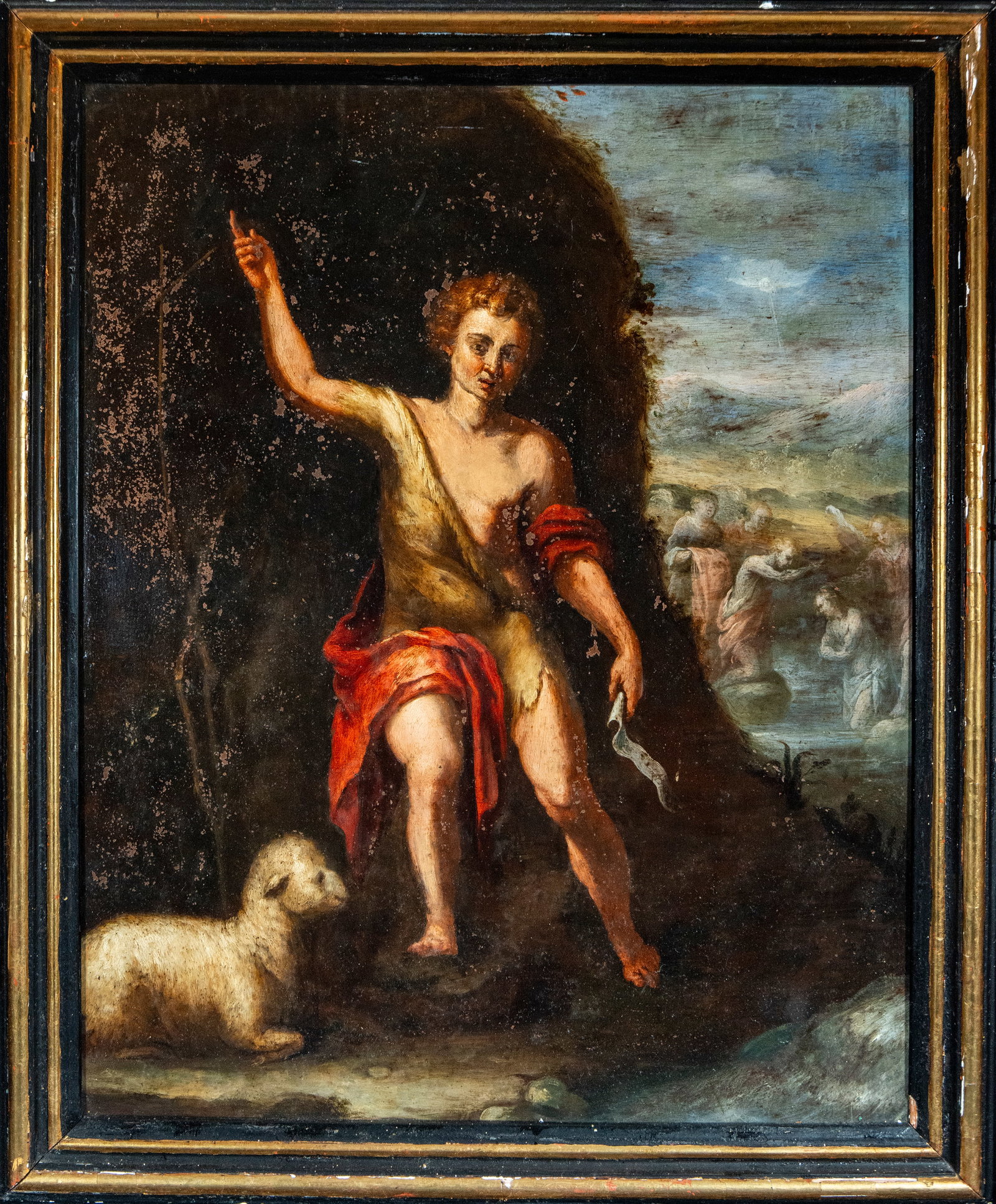 Saint John the Baptist, Spanish school, 18th century (1 of 6)